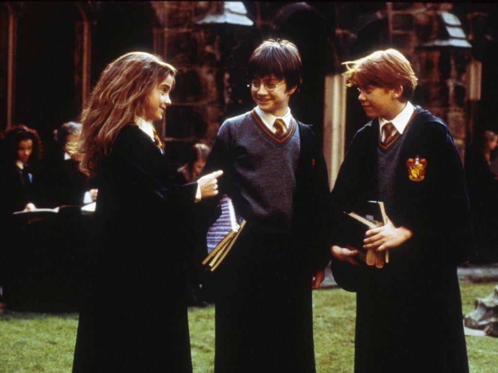 1024x768 The movie Sorcerer's Stone Wallpaper