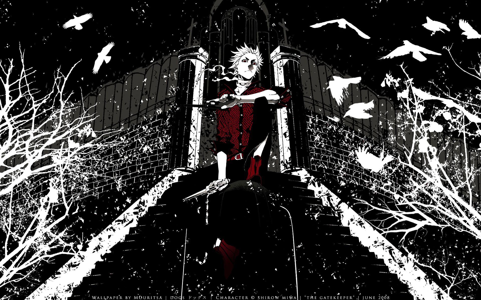 1920x1200 dogs, Bullets, And, Carnage, Gun, Haine, Rammsteiner, Miwa, Shirow, Polychromatic, Red, Weapon Wallpaper HD / Desktop and Mobile Background