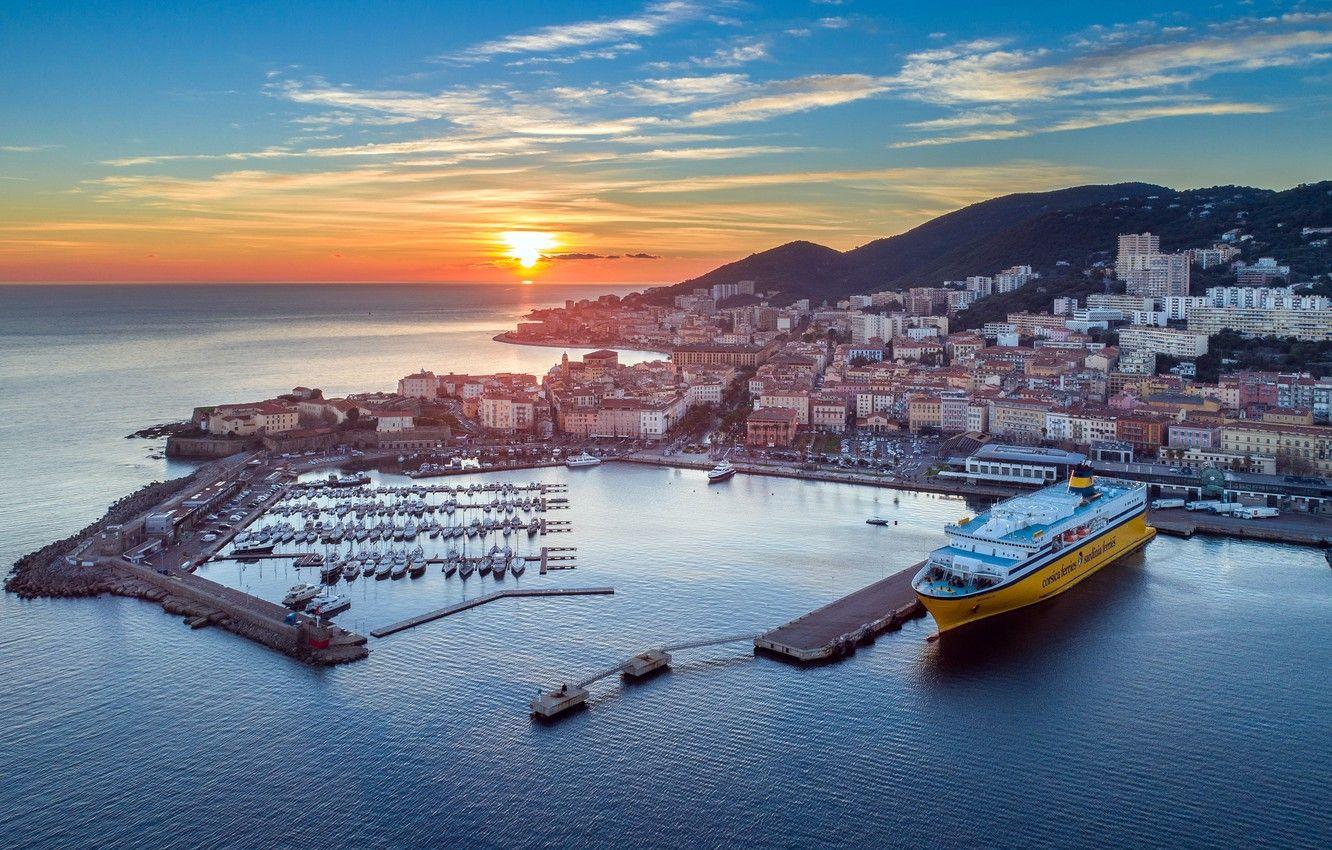 1332x850 Wallpaper France, Corsica, Ajaccio image for desktop, section город