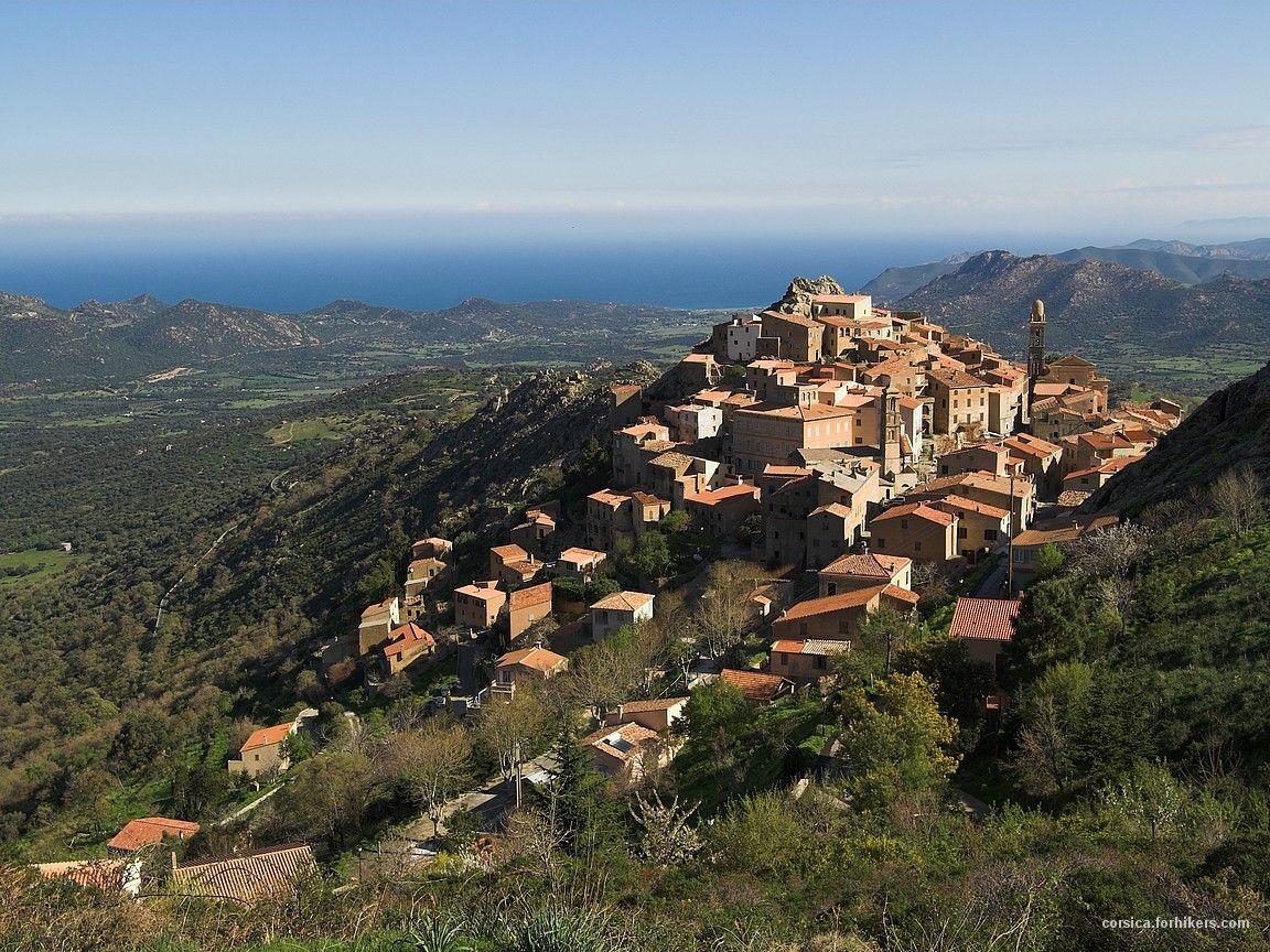 1152x864 Wallpaper and photo background. Corsica.