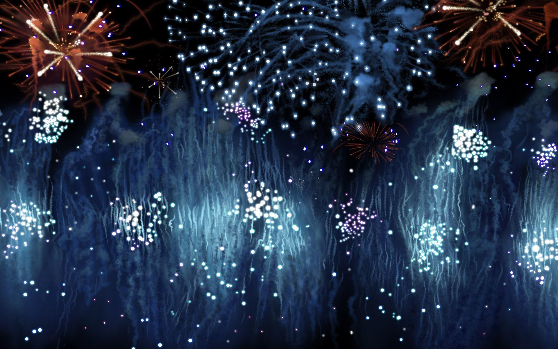 1920x1200 Anime Wallpaper HD: Firework Anime Background