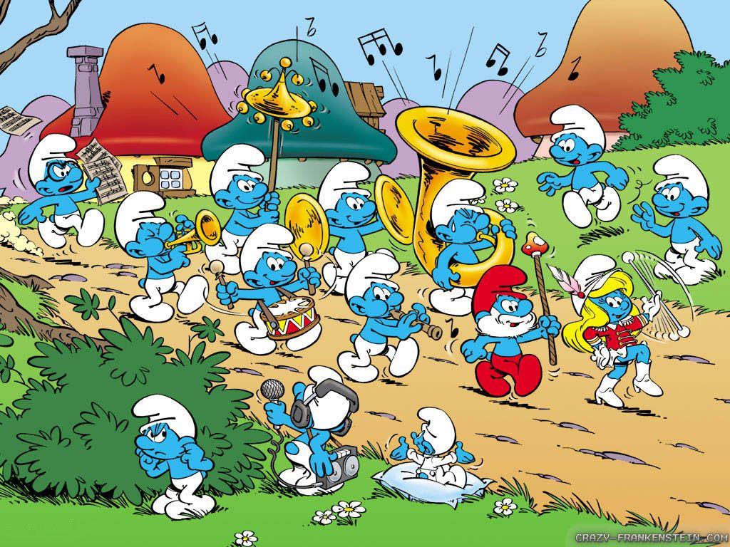 1024x768 The Smurfs Wallpaper for Mac