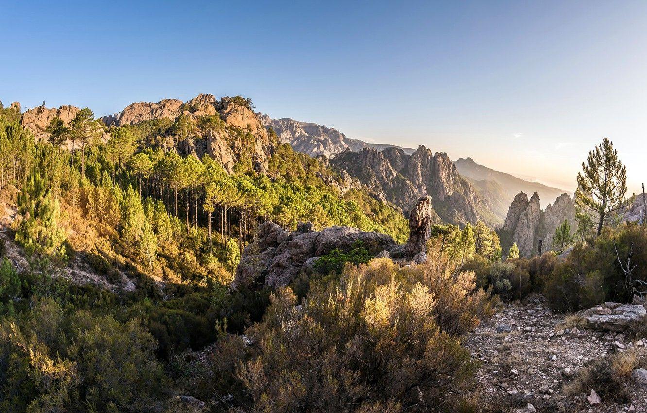 1332x850 Wallpaper France, Sunrise, Corsica image for desktop, section пейзажи