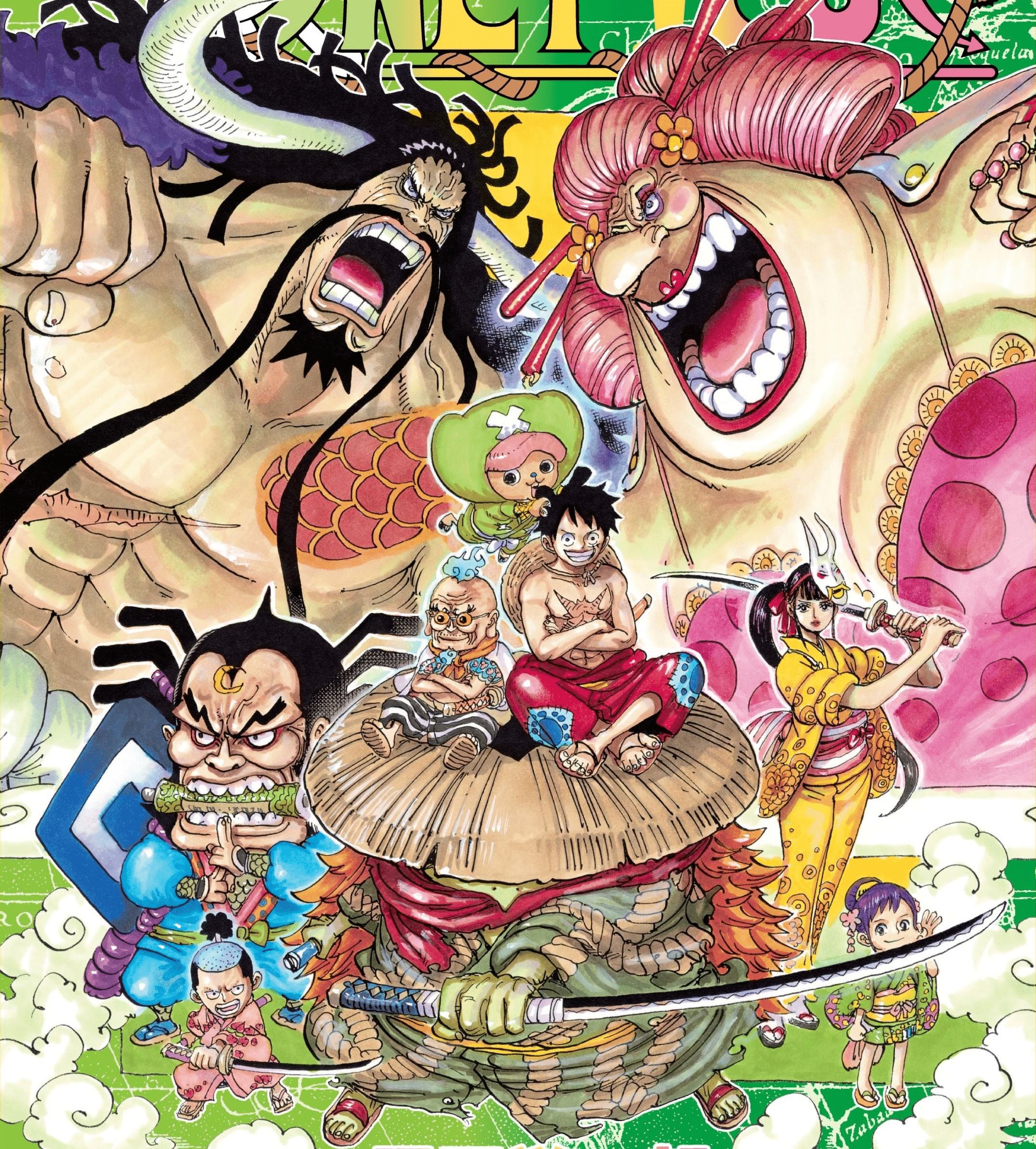 2152x2388 Wano Country Arc