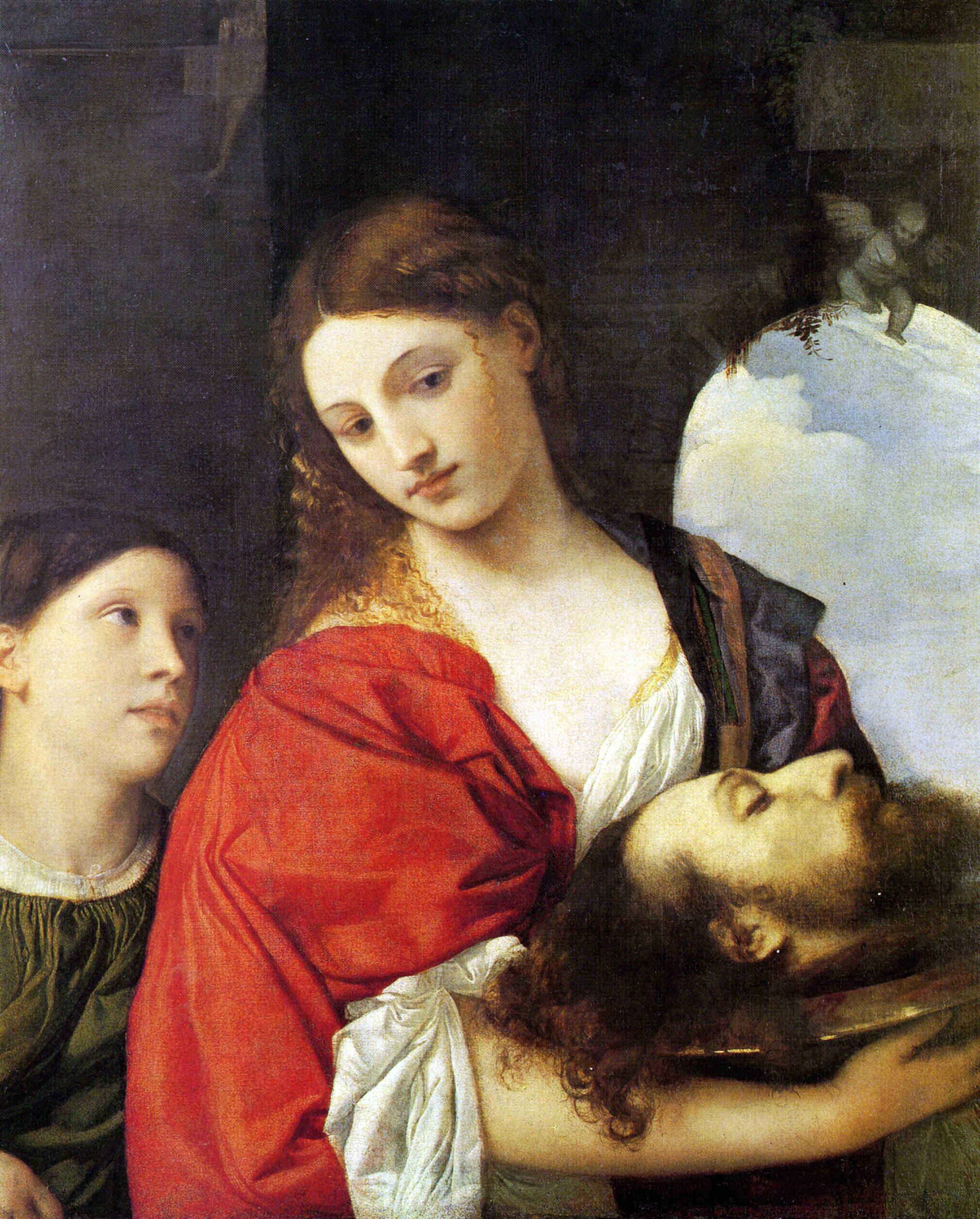 2016x2508 Titian, Tiziano Vecelli picture Solome 1515