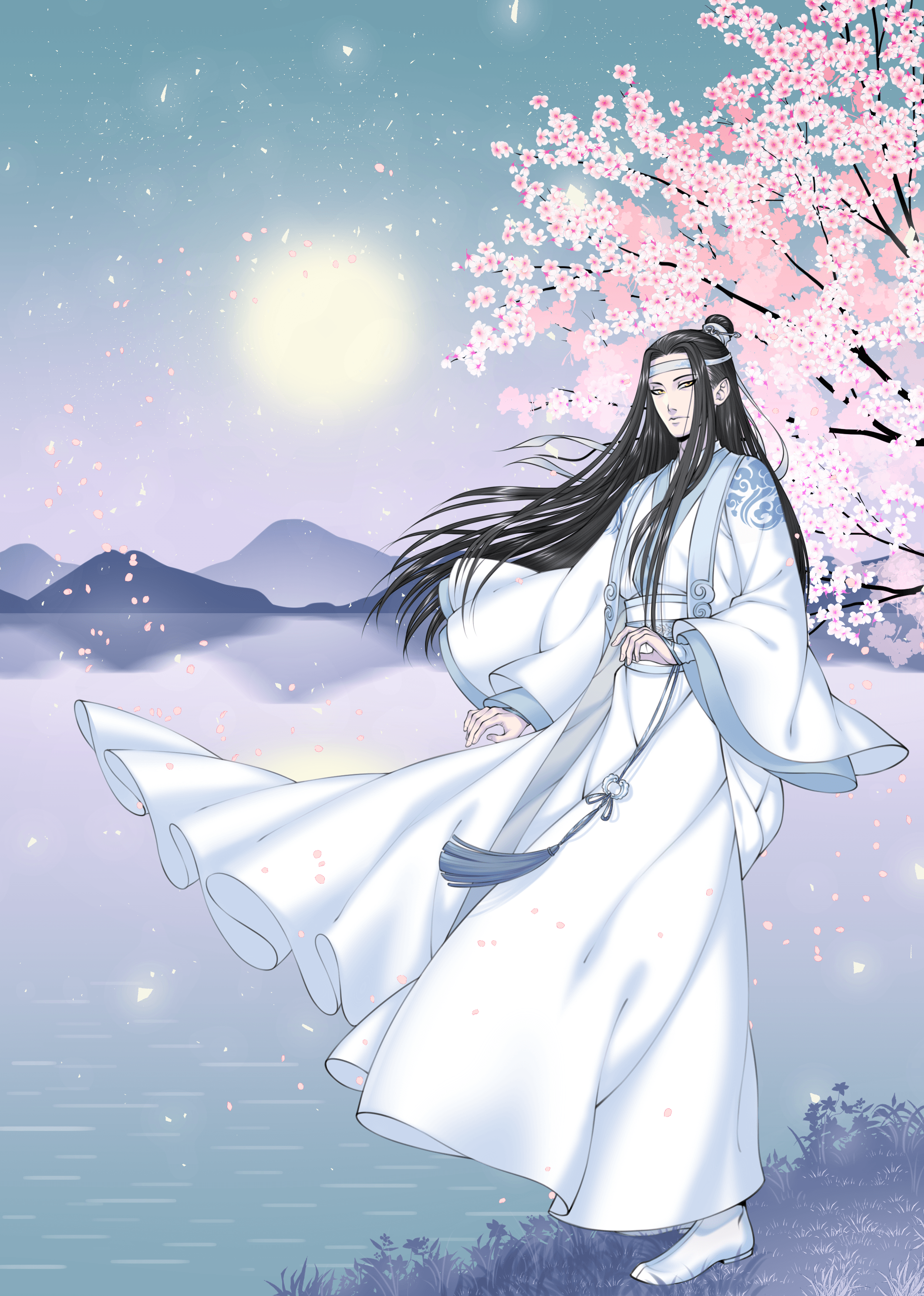 2122x2976 Lan Wangji Wallpaper