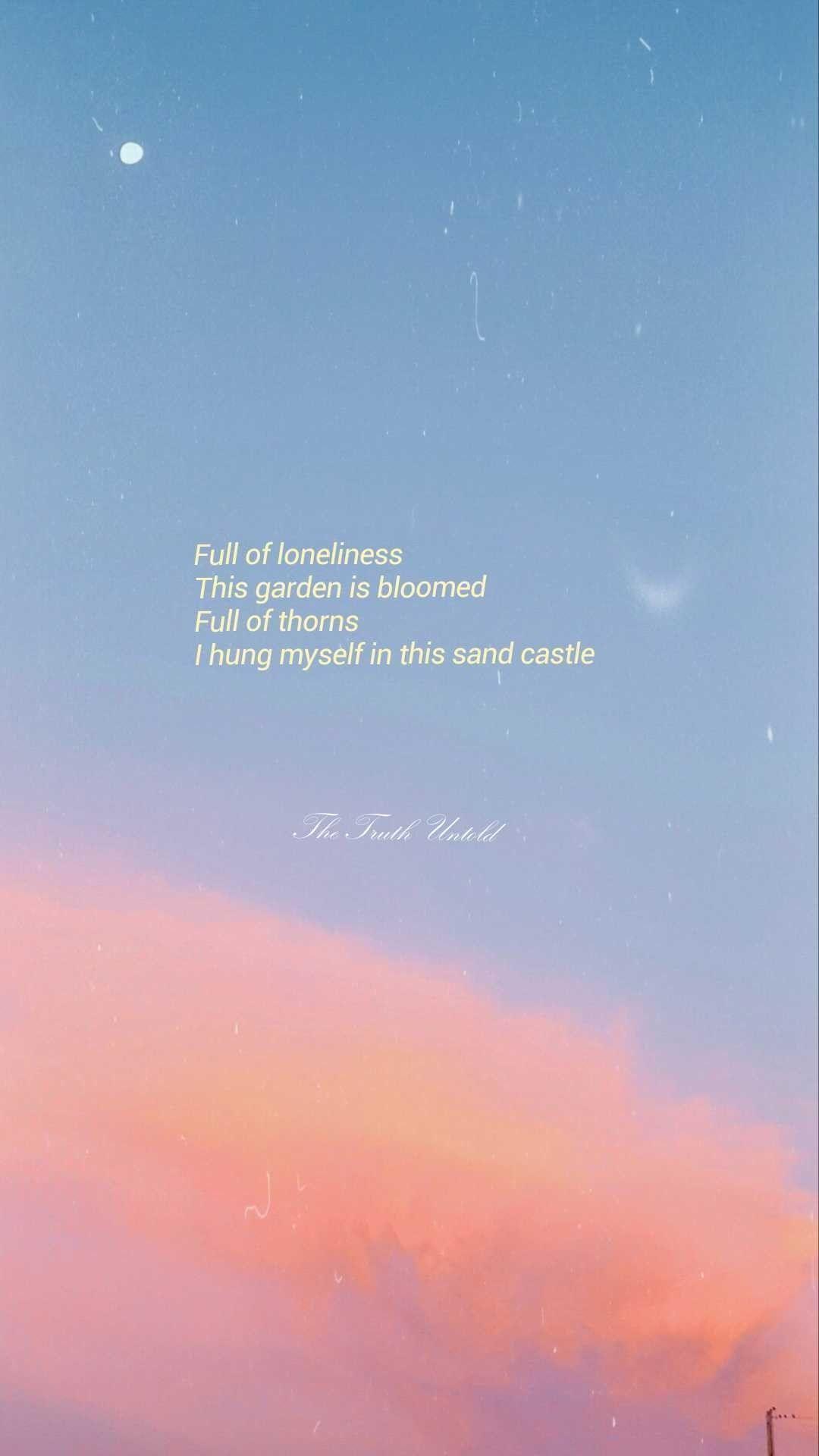 1080x1920 Deep Bts Quotes Wallpaper iPhone. Bts wallpaper lyrics, Bts lyrics quotes, Bts quotes