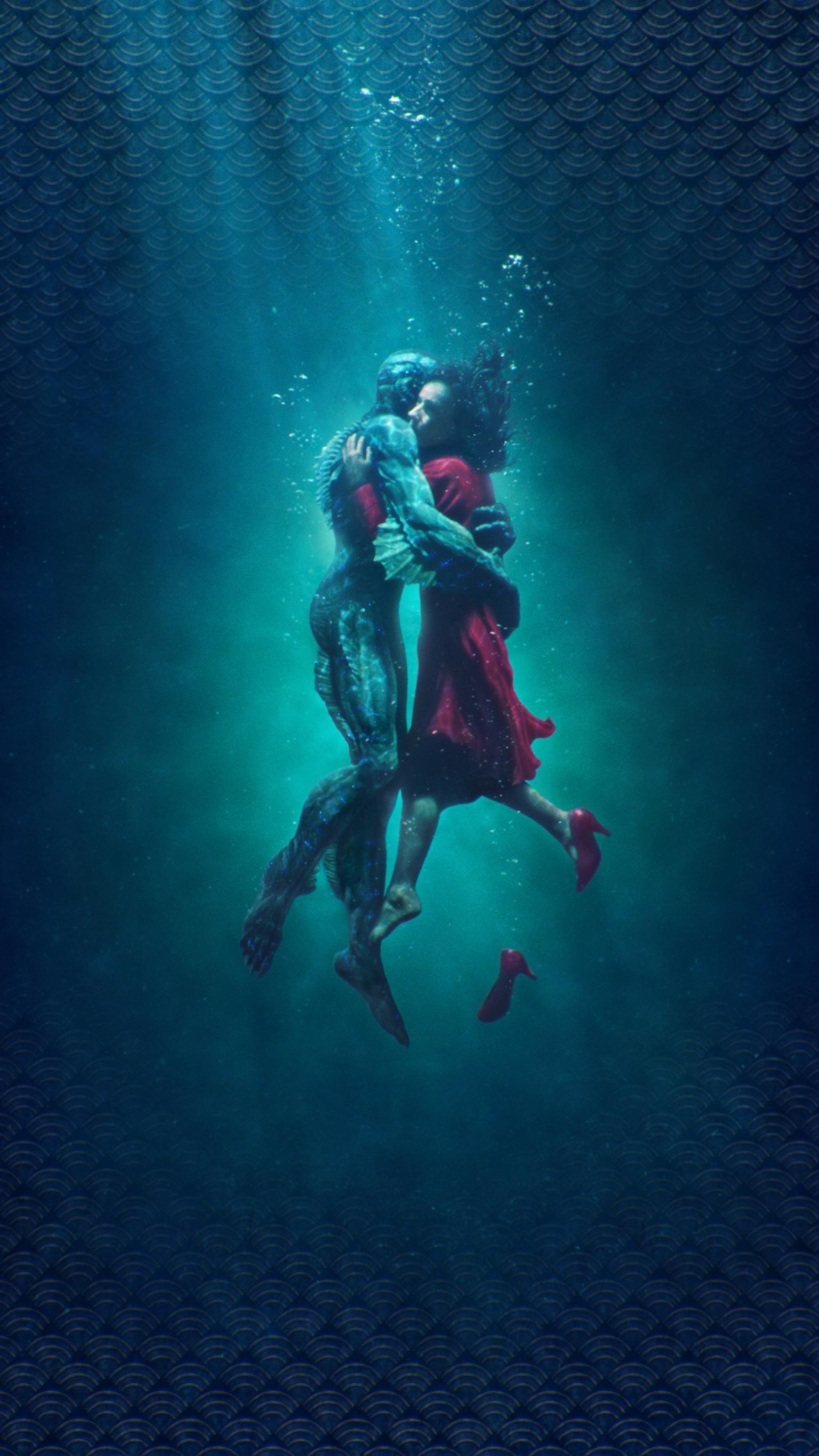 1536x2732 The Shape of Water (2017) Phone Wallpaper. Moviemania. Water movie, The shape of water, Movies