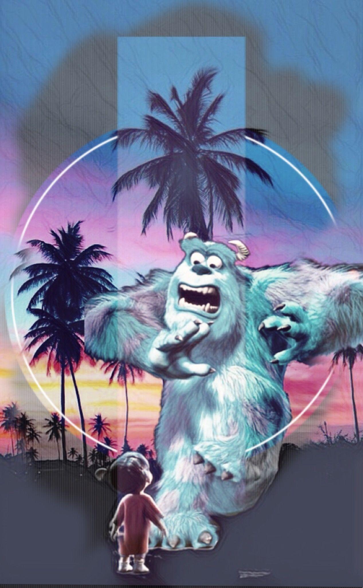 1267x2048 Monsters Inc Wallpaper