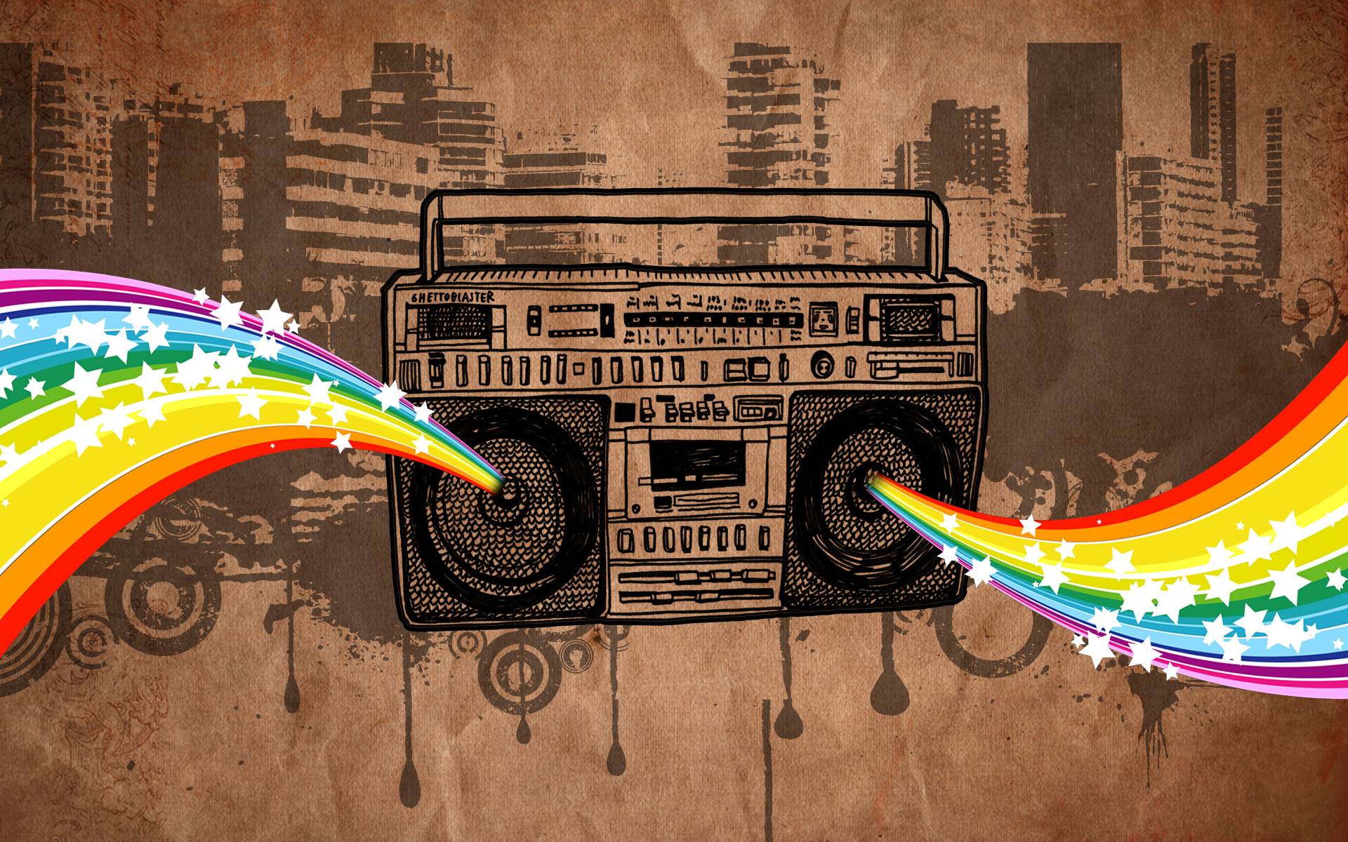 1920x1200 Boombox Wallpaper