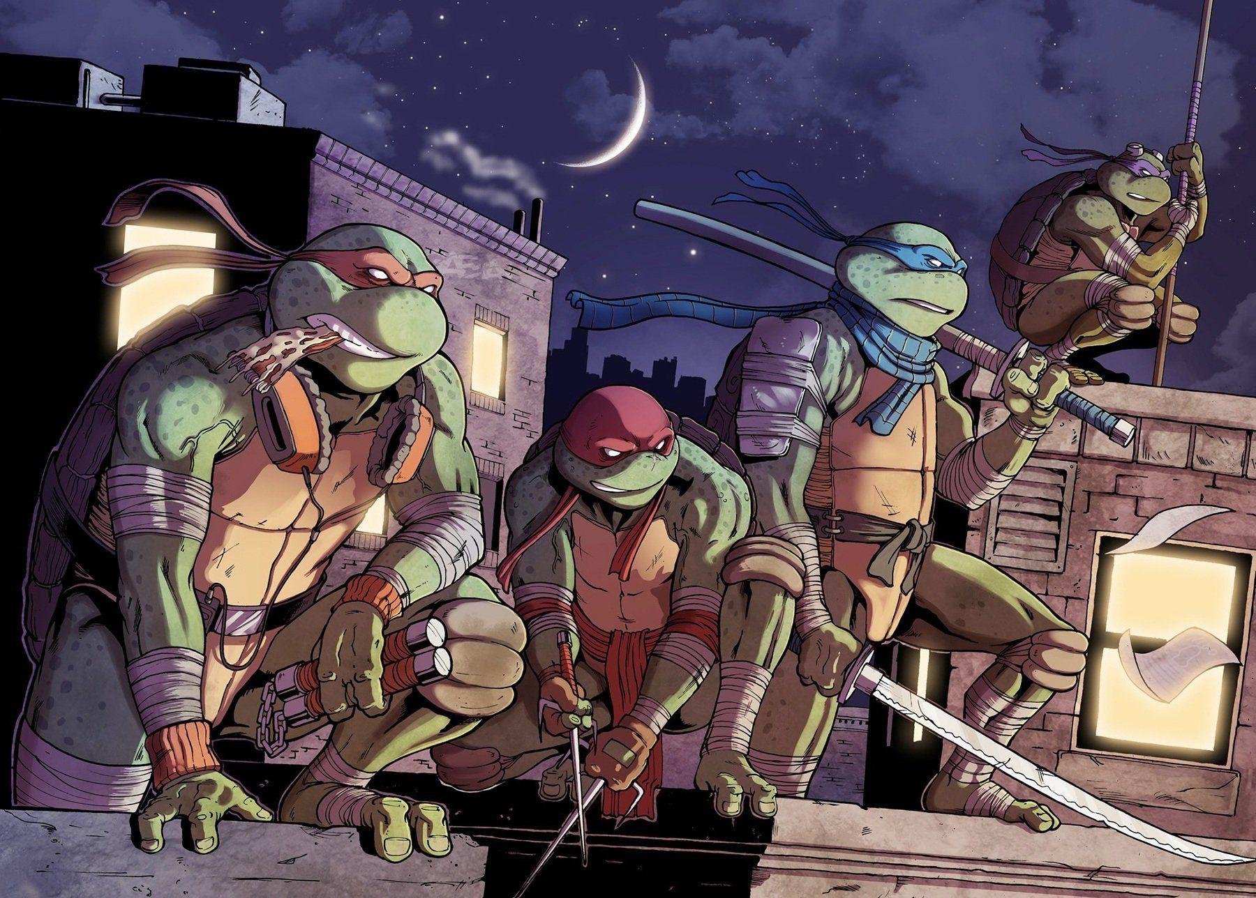 1800x1288 Teenage Mutant Ninja Turtles: Mutants in Manhattan Wallpaper