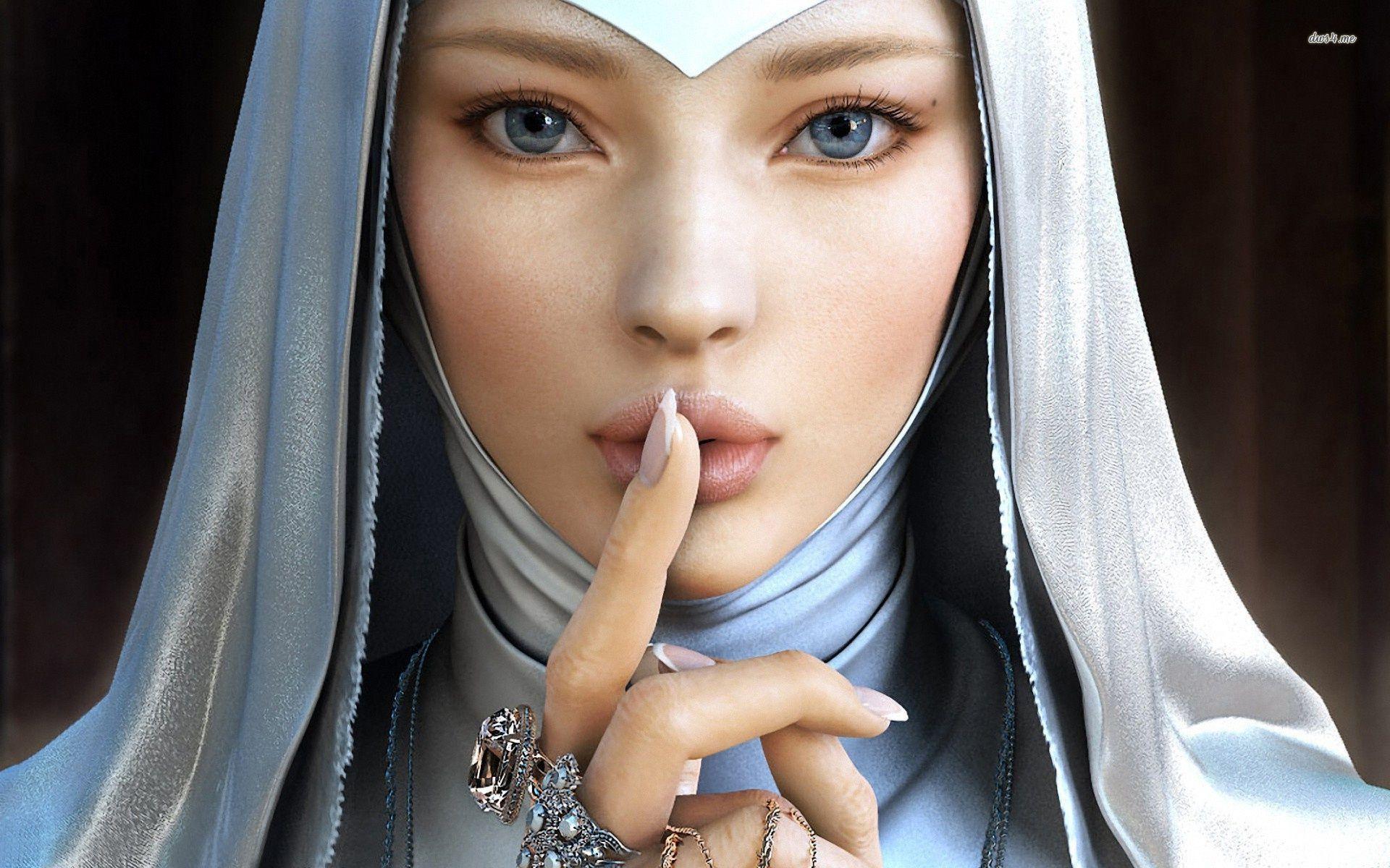 1920x1200 Nun Wallpaper. Nun Satanic Wallpaper, Nun Wallpaper and The Town Nun Mask Wallpaper