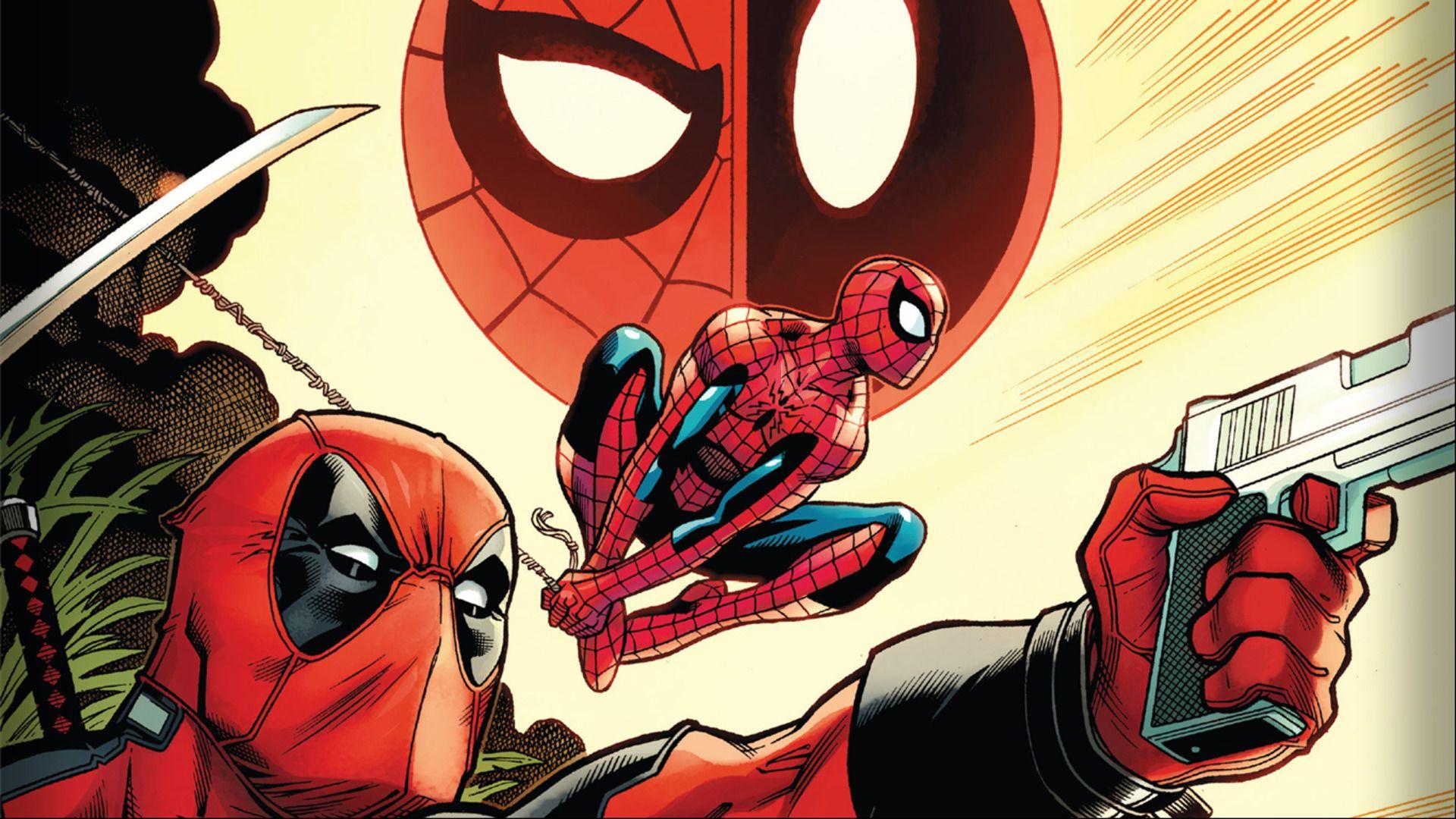 1920x1080 Spider Man Deadpool