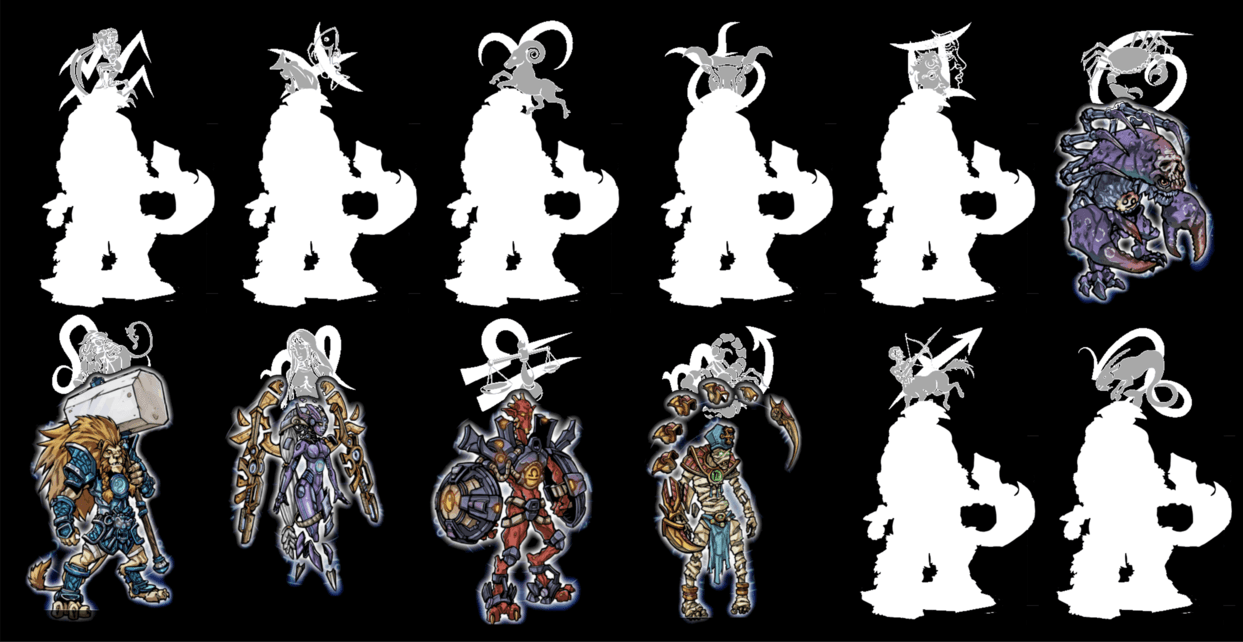 1243x642 Mutants Genetic Gladiators Zodiac Wallpaper