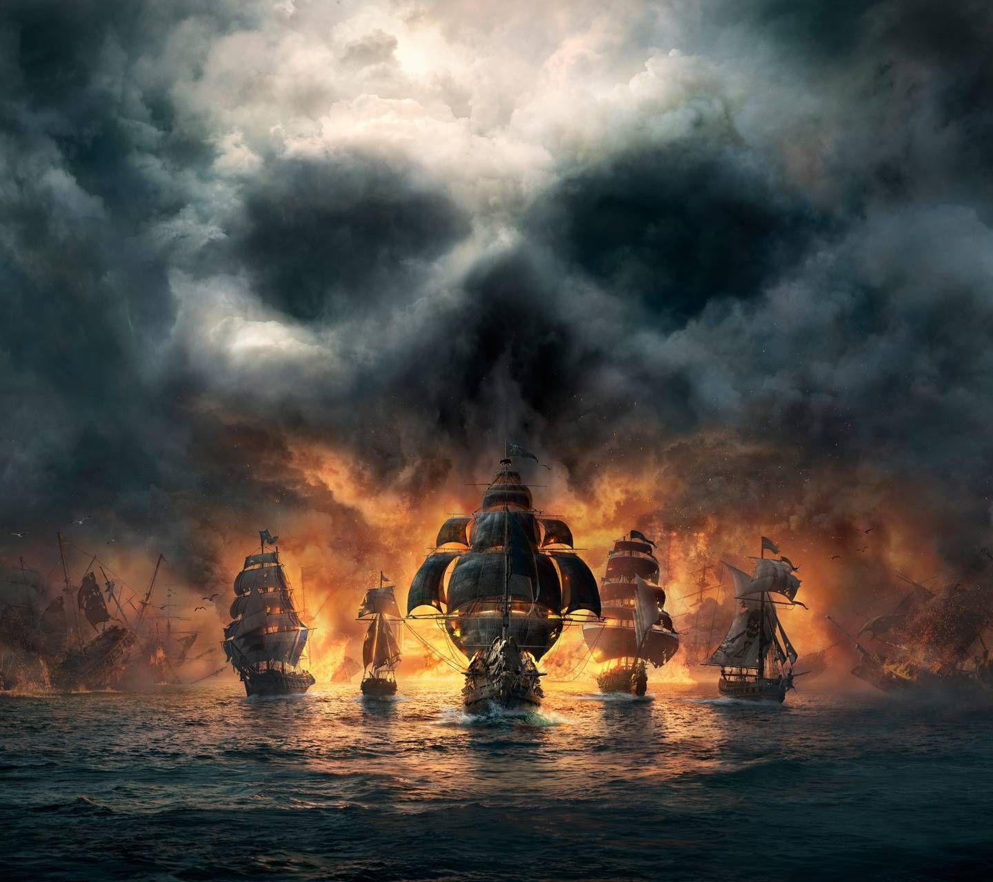 1440x1280 4k wallpaper. Pirate art, Pirates, Black sails