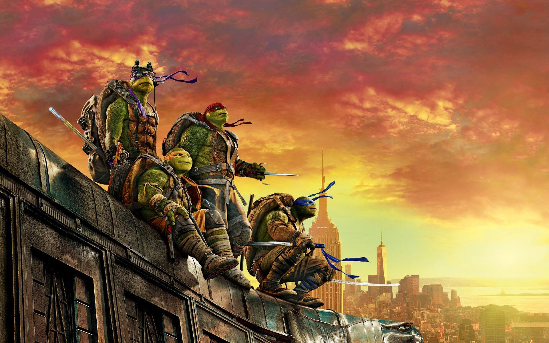 1920x1200 Teenage Mutant Ninja Turtle Out of the Shadows 5K Wallpaper in jpg