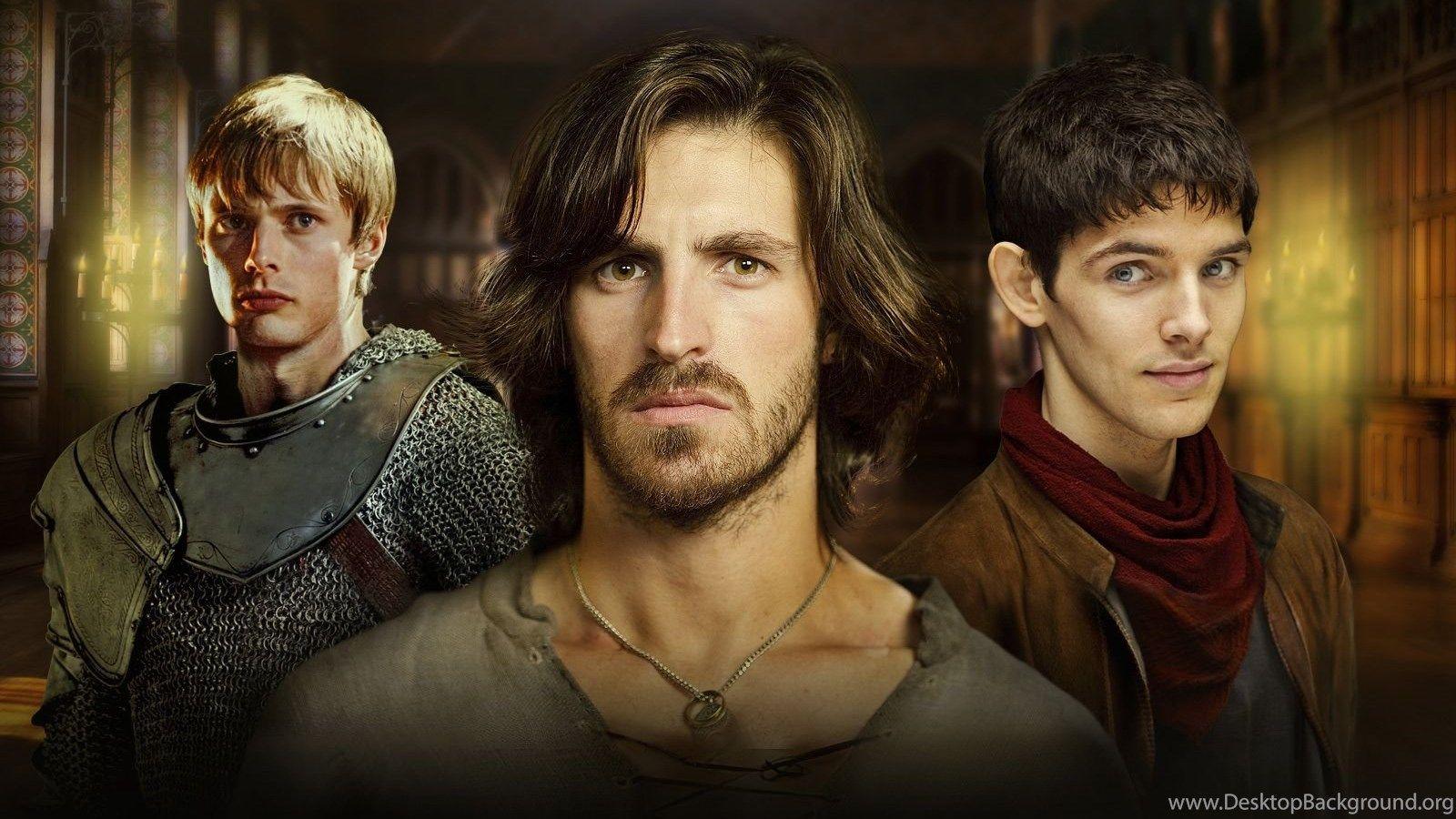 1600x900 Arthur, Gwaine & Merlin Merlin On BBC Wallpaper Fanpop Desktop Background