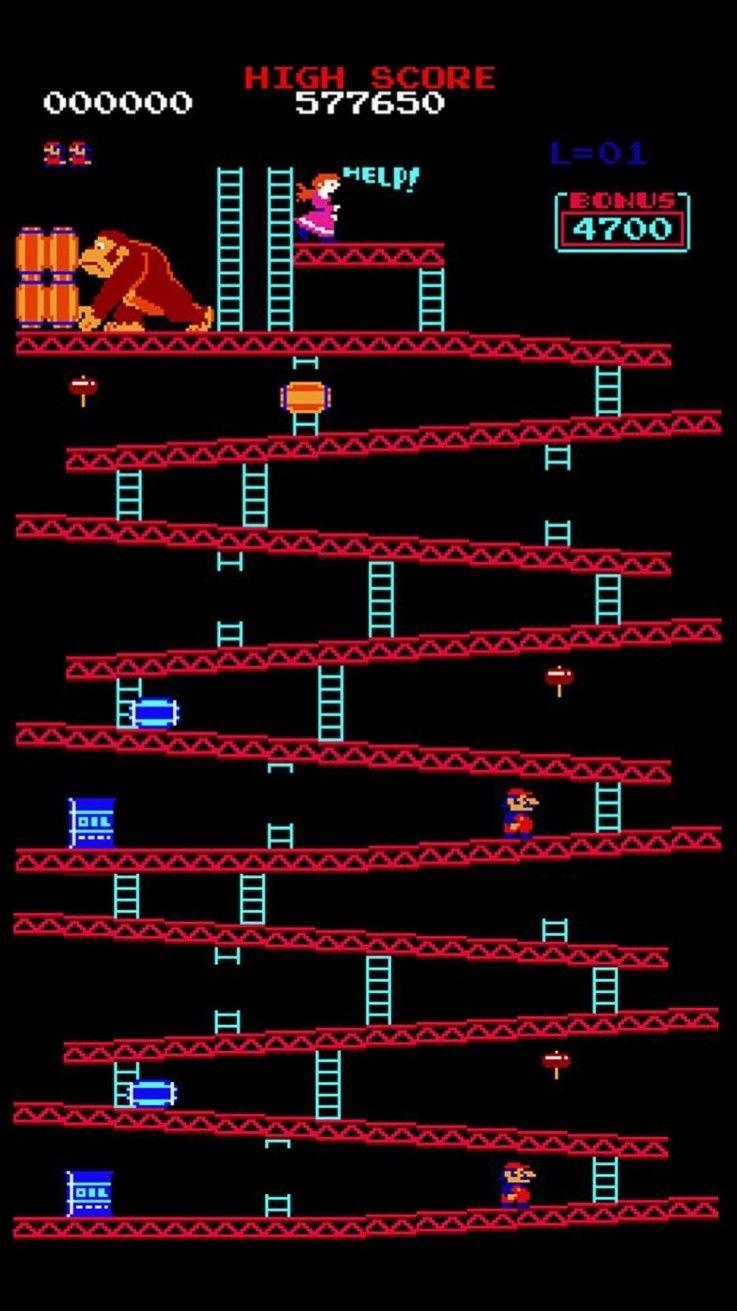 737x1311 donkey #kong #super mario #iphonewallpaper #android wallpaper #wallper. Donkey kong games, Classic video games, Video game posters