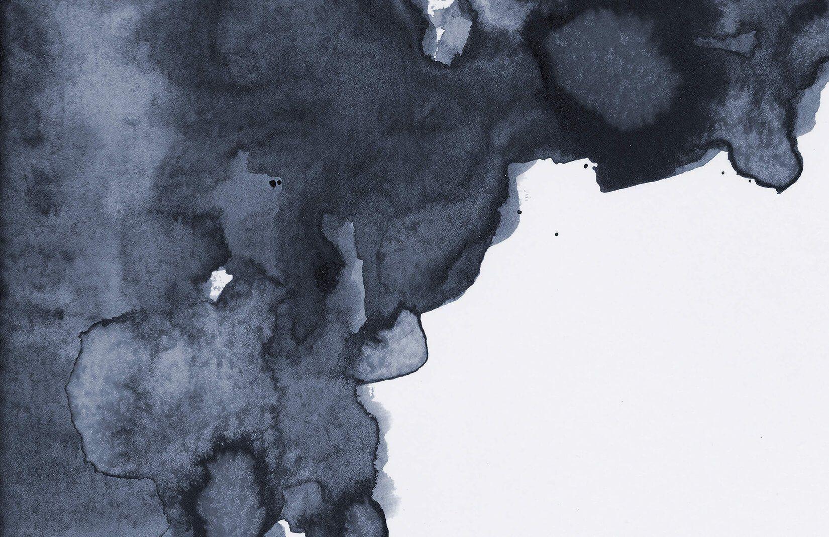 1650x1070 Navy Watercolor Wallpaper. Blue Smoke .