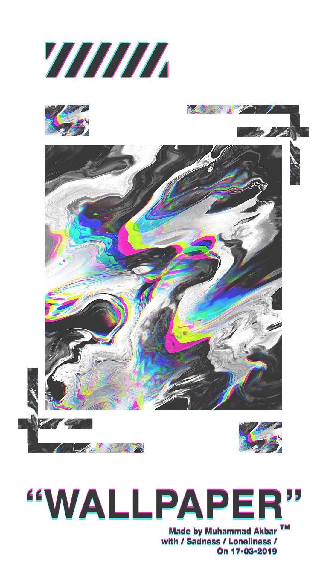 1080x1920 Off White Anime Wallpaper