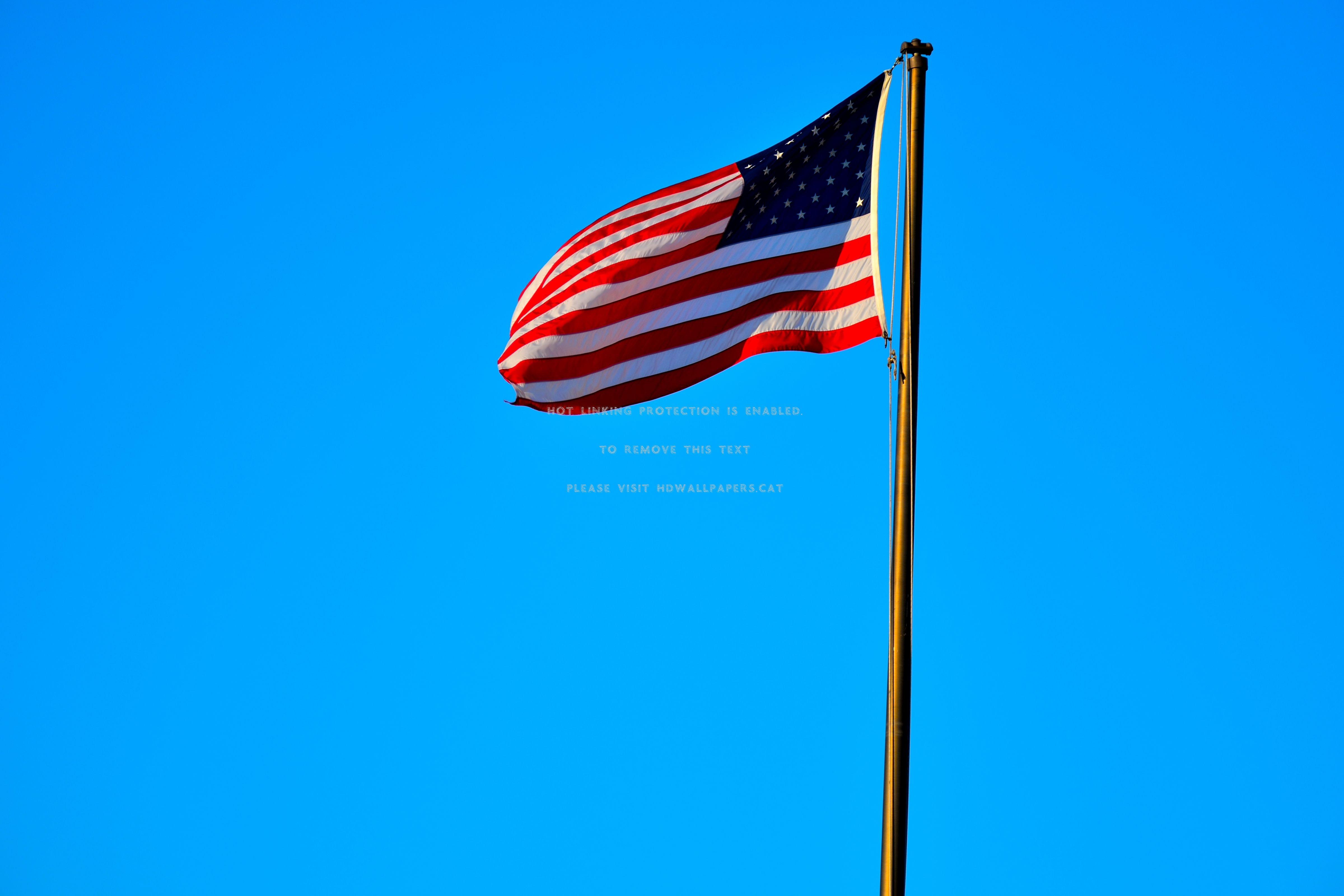 4800x3200 blue sky glory old american flag red white