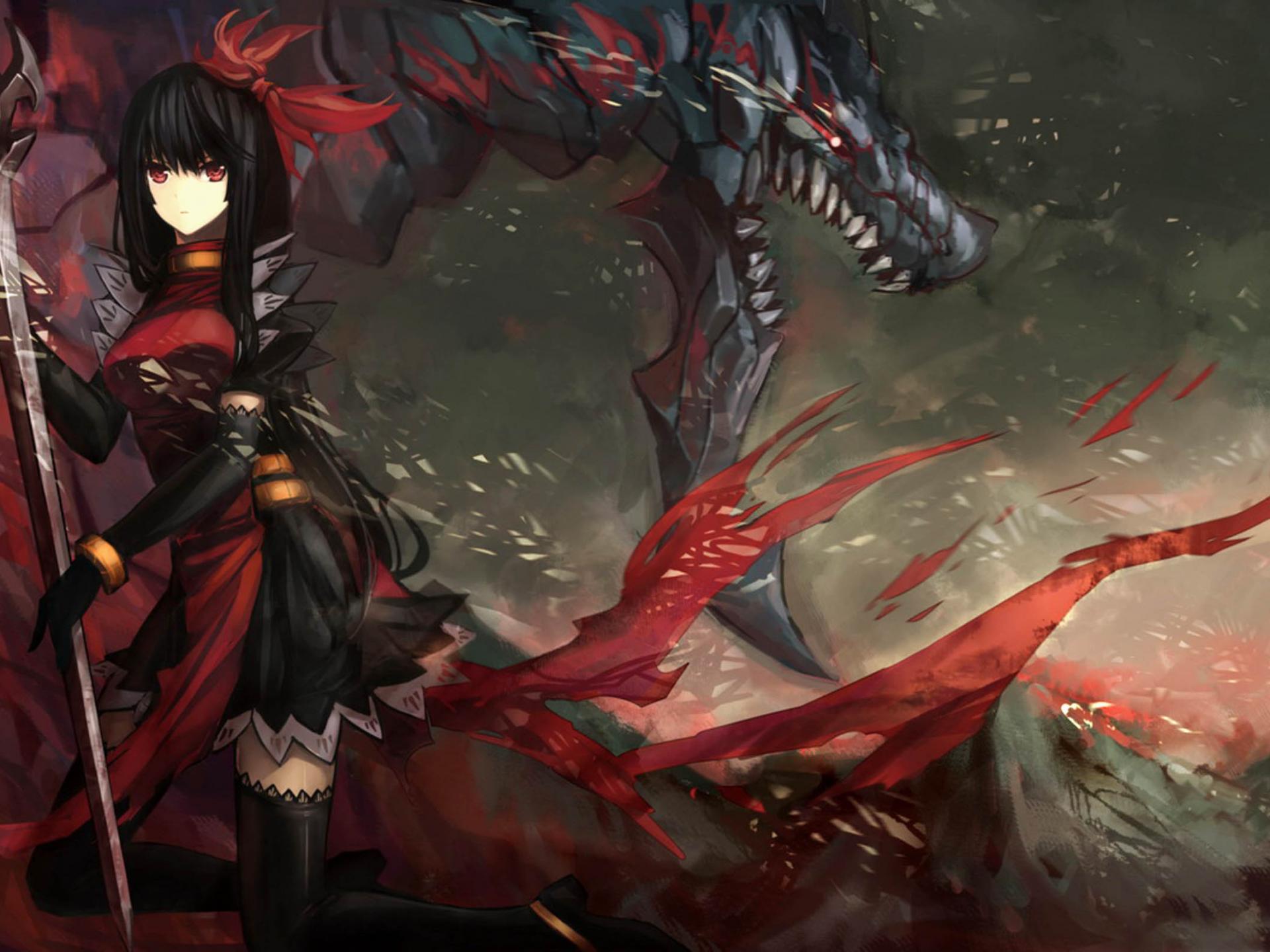 1920x1440 FHDQ Anime Dragon,