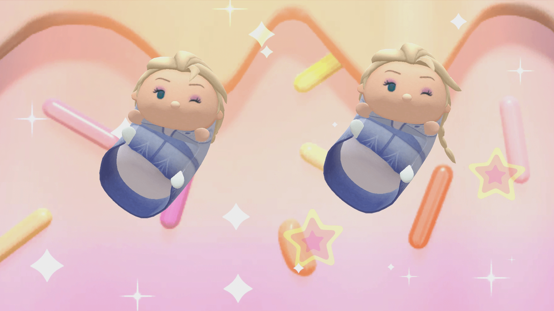 1920x1080 Travel Anna, travel Elsa, and Permafrost Olaf keep things cool in Disney Tsum Tsum Festival!. BANDAI NAMCO Entertainment Europe