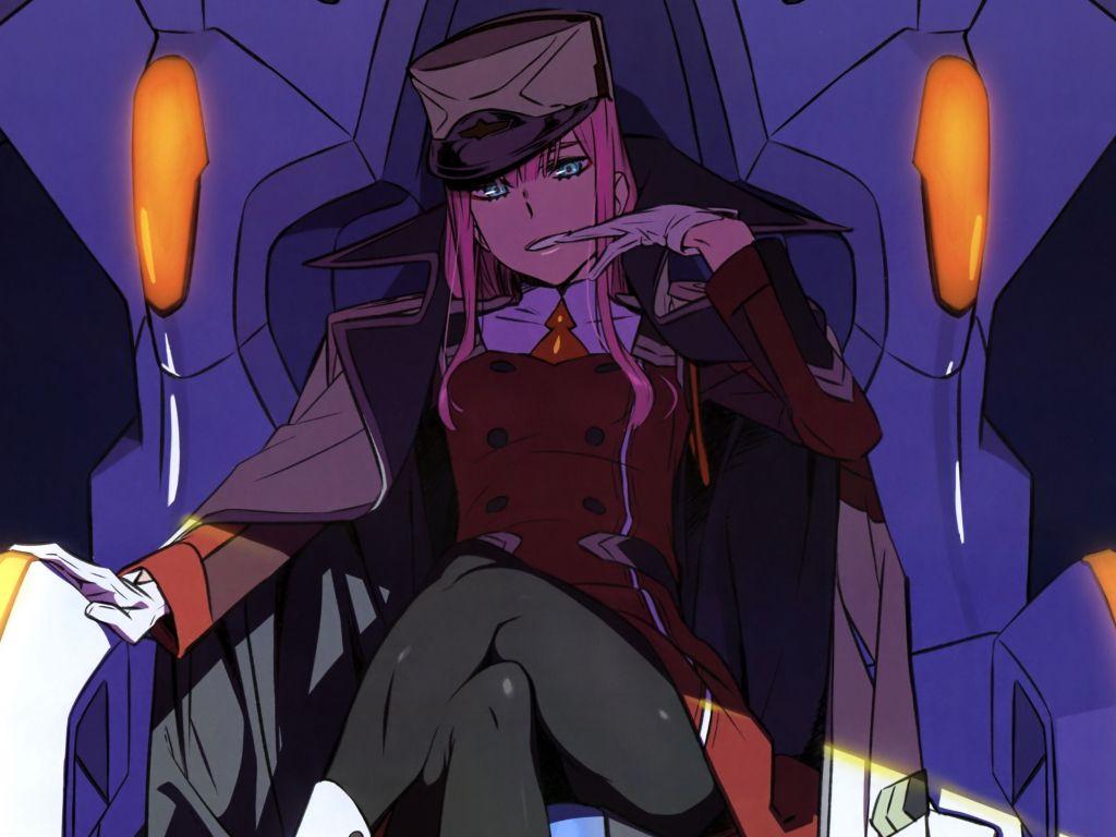 1024x768 Desktop wallpaper zero two, darling in the franxx, anime girl, calm, HD image, picture, background, 963c8a