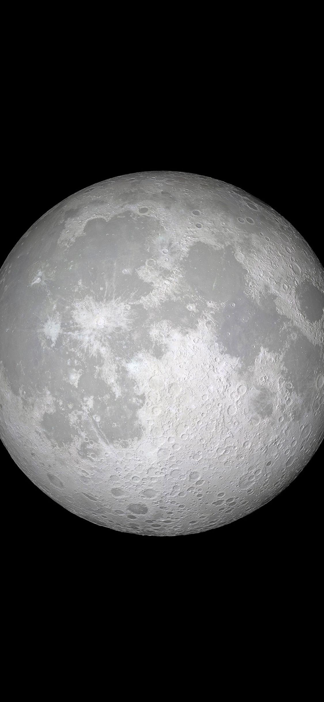 1125x2436 Ios 11 Moon 4k iPhone XS, iPhone iPhone X HD 4k Wallpaper, Image, Background, Photo and Picture
