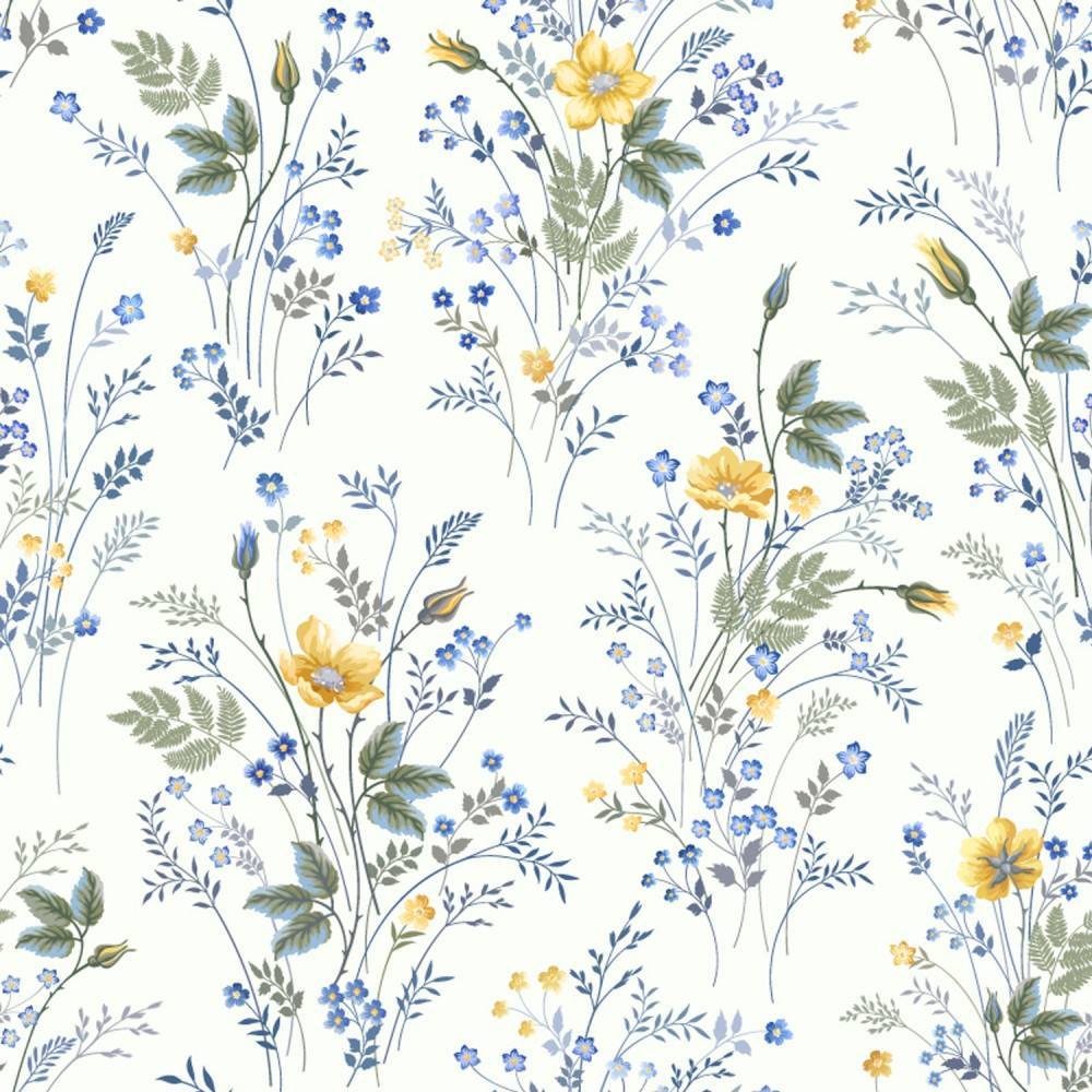 Blue and Yellow Floral Wallpapers - Top Free Blue and Yellow Floral