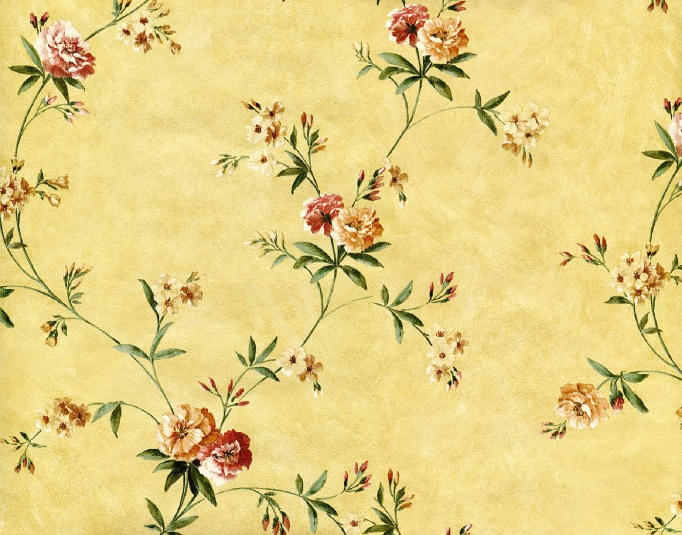 1400x1099 Other Home Décor Pink Floral Wallpaper Pink Blue Flowers Double Roll Imperial Wallcovering Wall Home & Garden vibranthns.lk