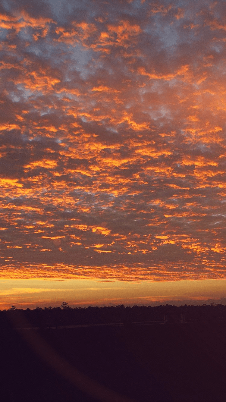 750x1334 Sunset Sky Cloud Nature Red Flare Năm 2020. Sky Aesthetic, Sunset Picture, Sunset Sky
