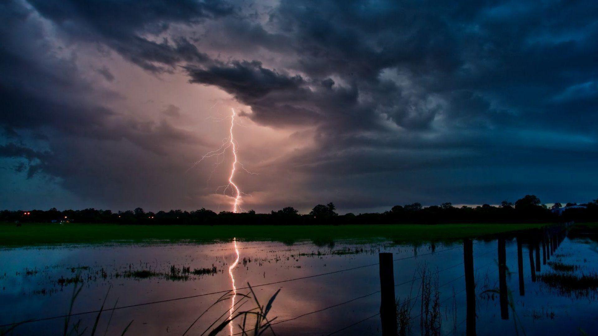 1920x1080 Lightning Bolt Background