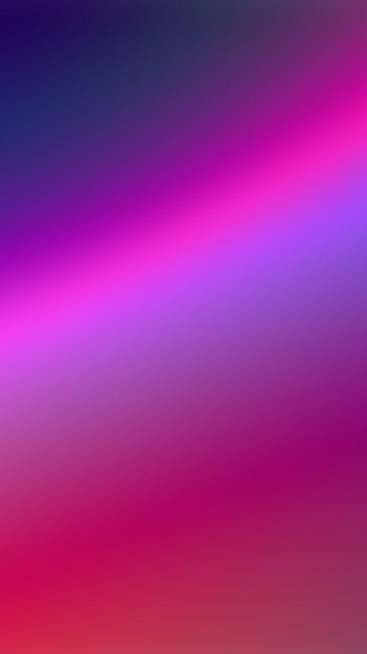 750x1334 Red Hot Pink Blur Gradation Wallpaper