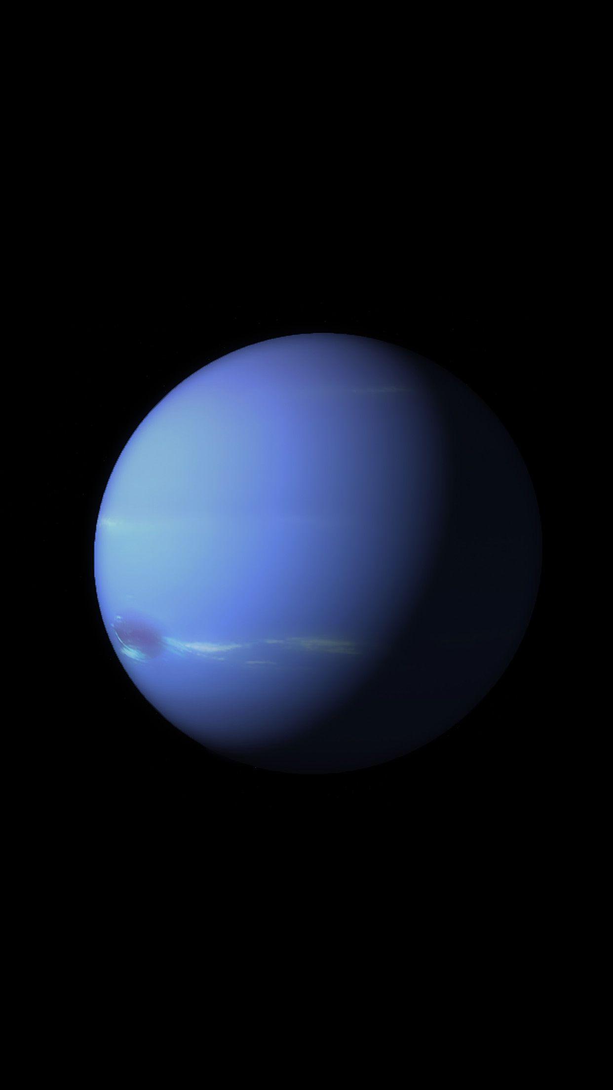 1242x2208 Quiet Planet Apple Dark Space Blue Android Wallpaper Planet Wallpaper iPhone