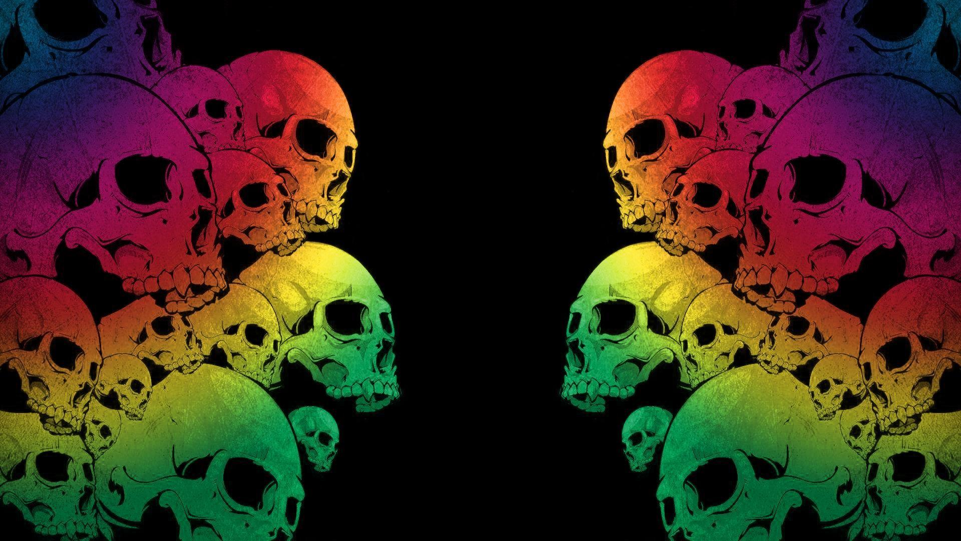 1920x1080 Skull Wallpaper For Girls