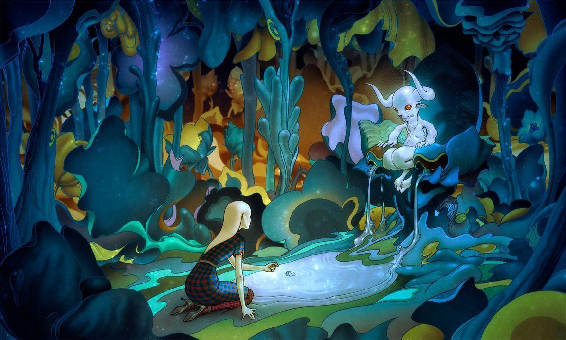 1163x700 James Jean Wallpaper