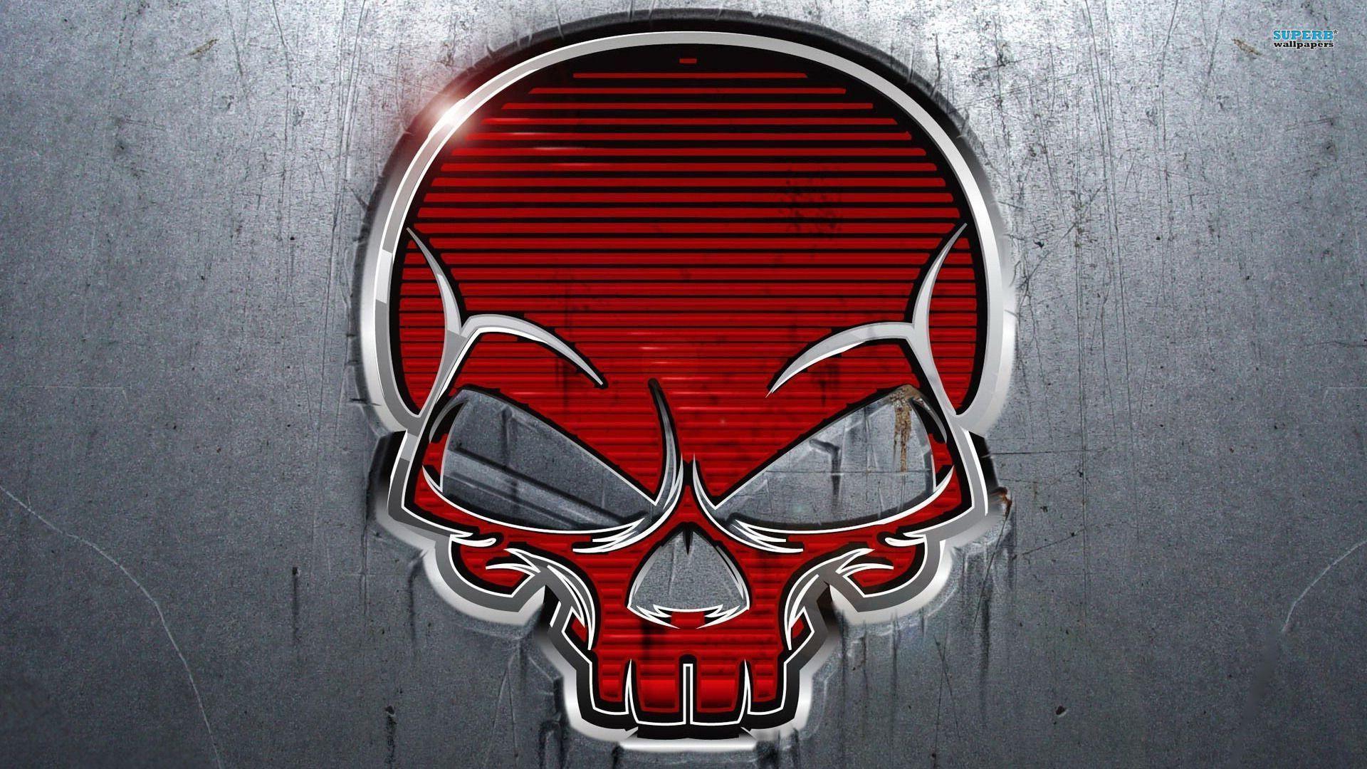 1920x1080 Girl Skull Wallpaper