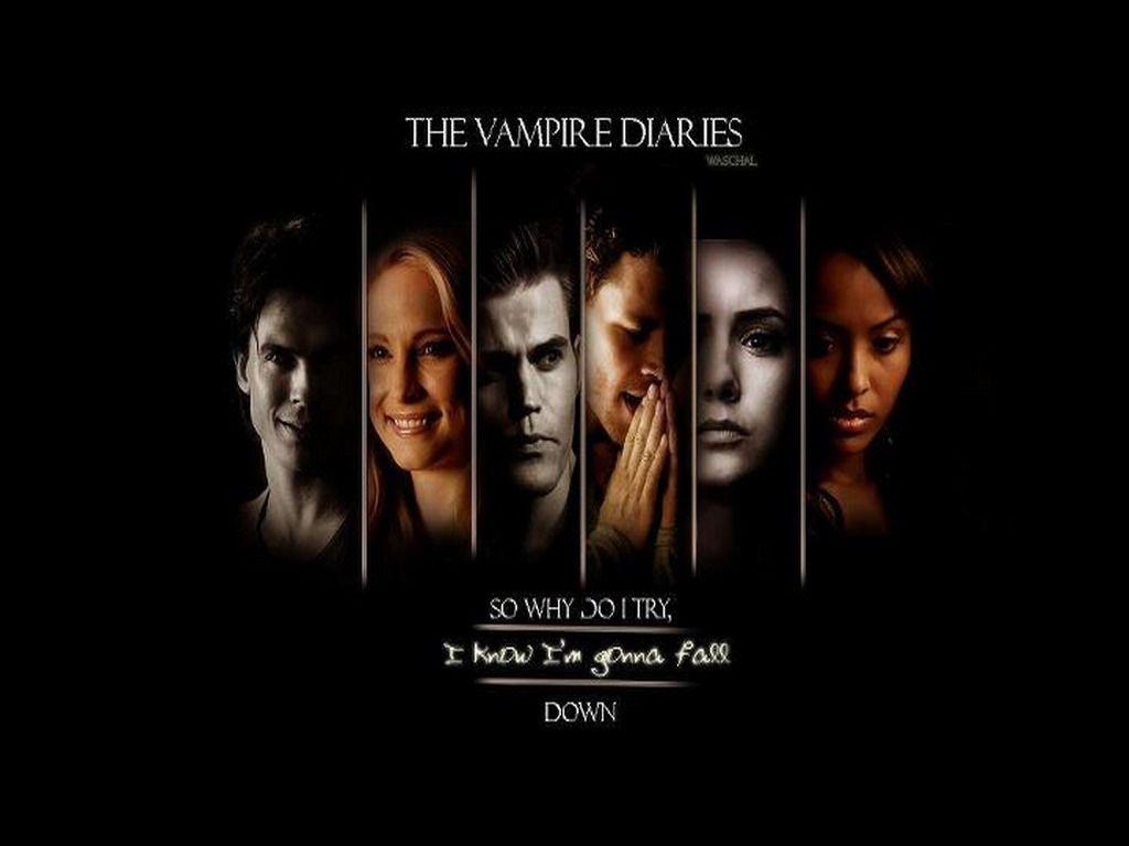 1024x768 The Vampire Diaries vampire diaries wallpaper