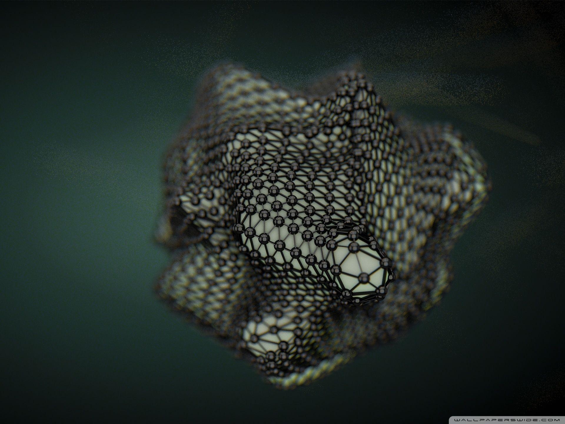 1920x1440 Molecules 3D Art Ultra HD Desktop Background Wallpaper for 4K UHD TV : Widescreen & UltraWide Desktop & Laptop : Tablet