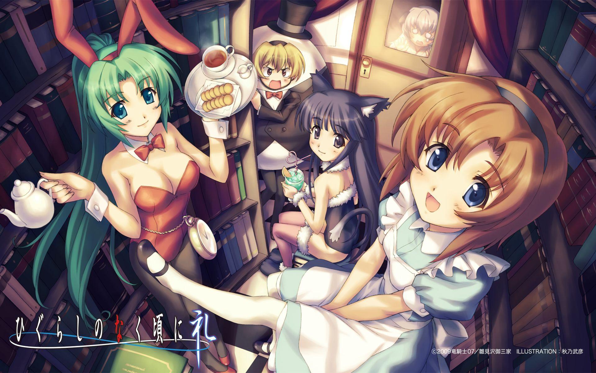1920x1200 Higurashi no Naku Koro ni (When They Cry) Wallpaper Anime Image Board