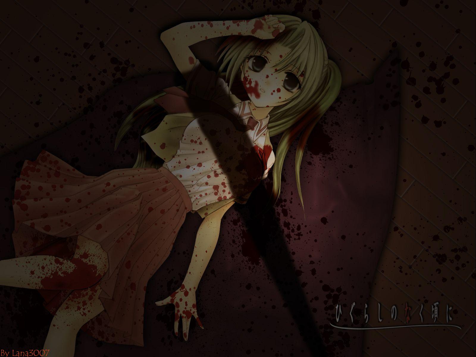 1600x1200 Picture higurashi when they cry Anime