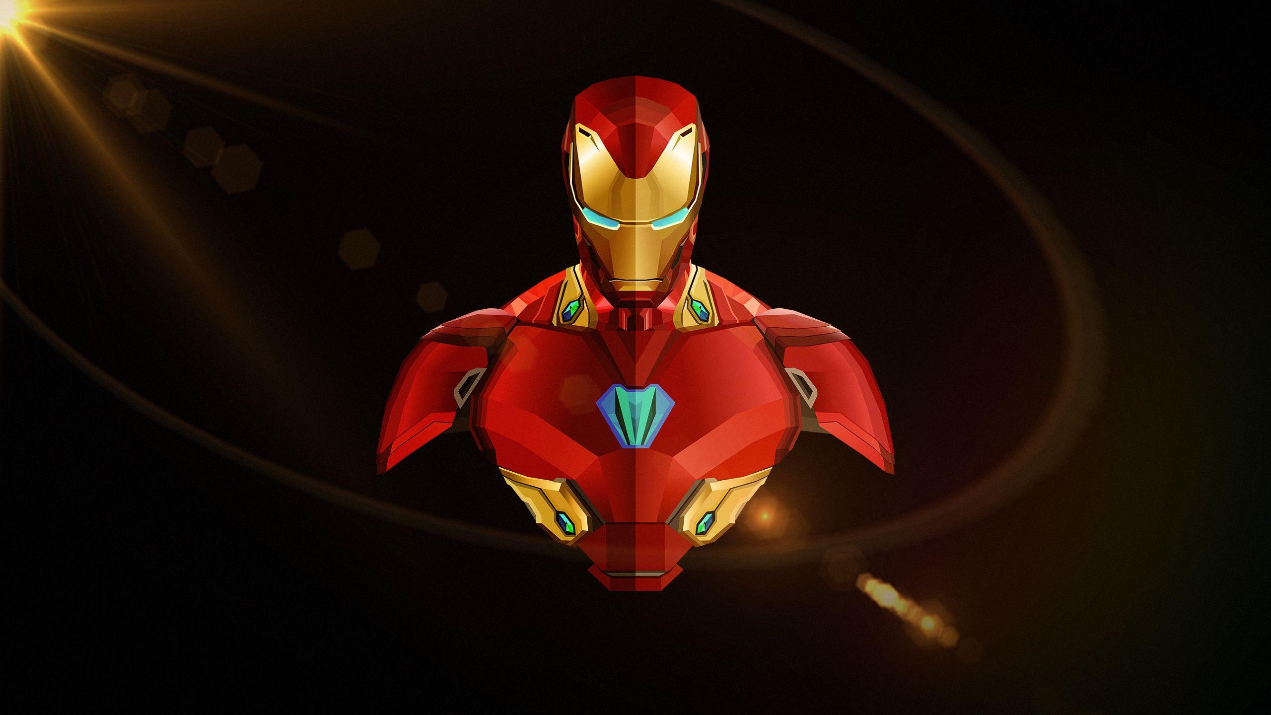 2560x1440 Iron Man Illustration Art 1440P Resolution HD 4k Wallpaper, Image, Background, Photo and Picture