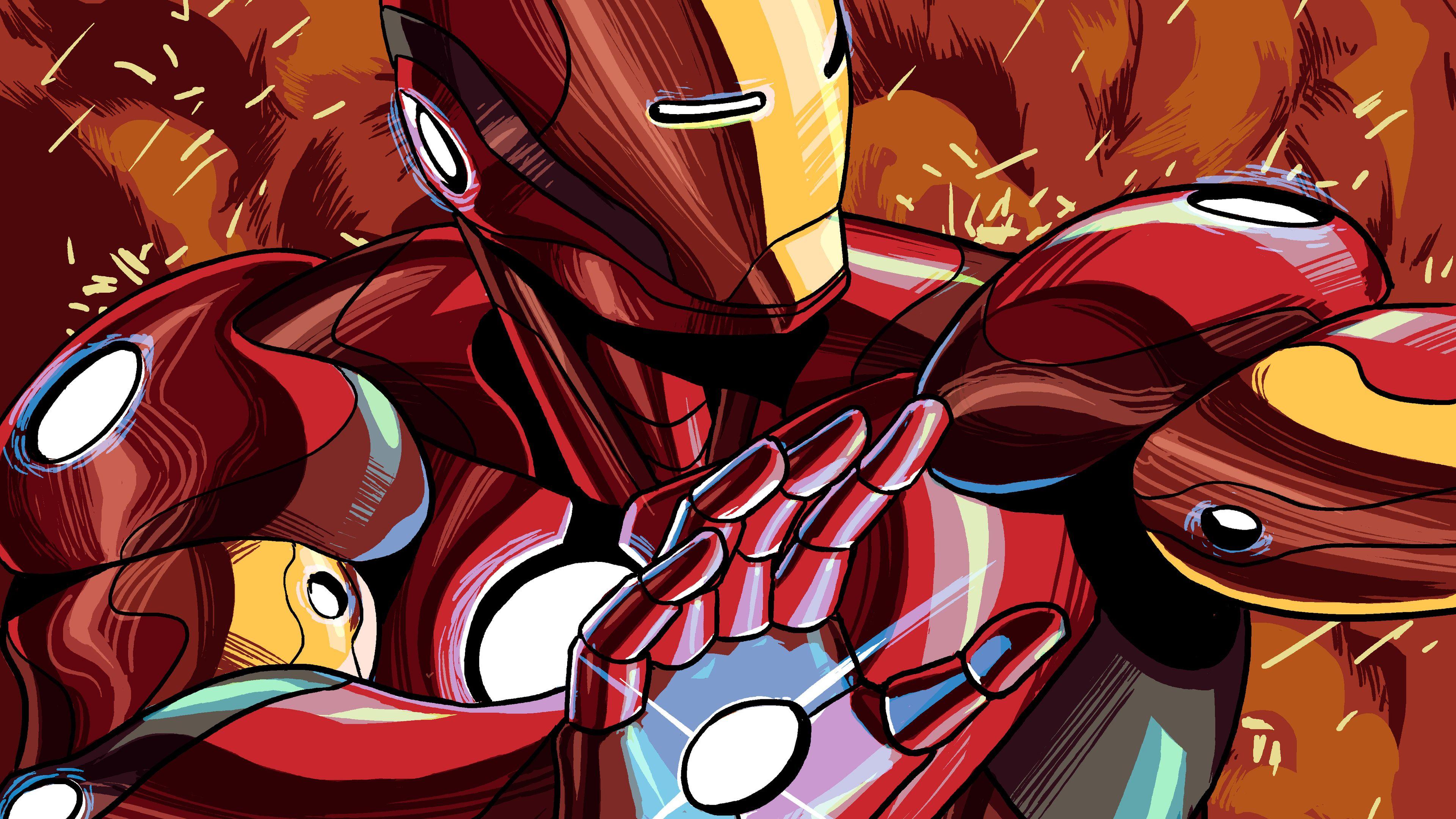 3840x2160 Wallpaper 4k Iron Man Illustration 4k 4k Wallpaper, Artwork Wallpaper, Wallpaper, Digital Art Wallpaper, Hd Wallpaper, Illustration Wallpaper, Iron Man Wallpaper, Superheroes Wallpaper