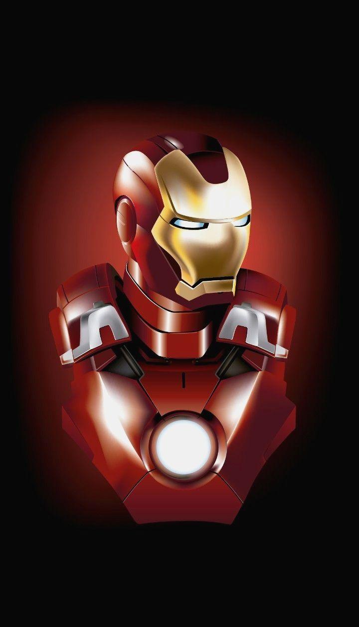 720x1257 Iron Man Tony Stark Man Illustration Wallpaper & Background Download