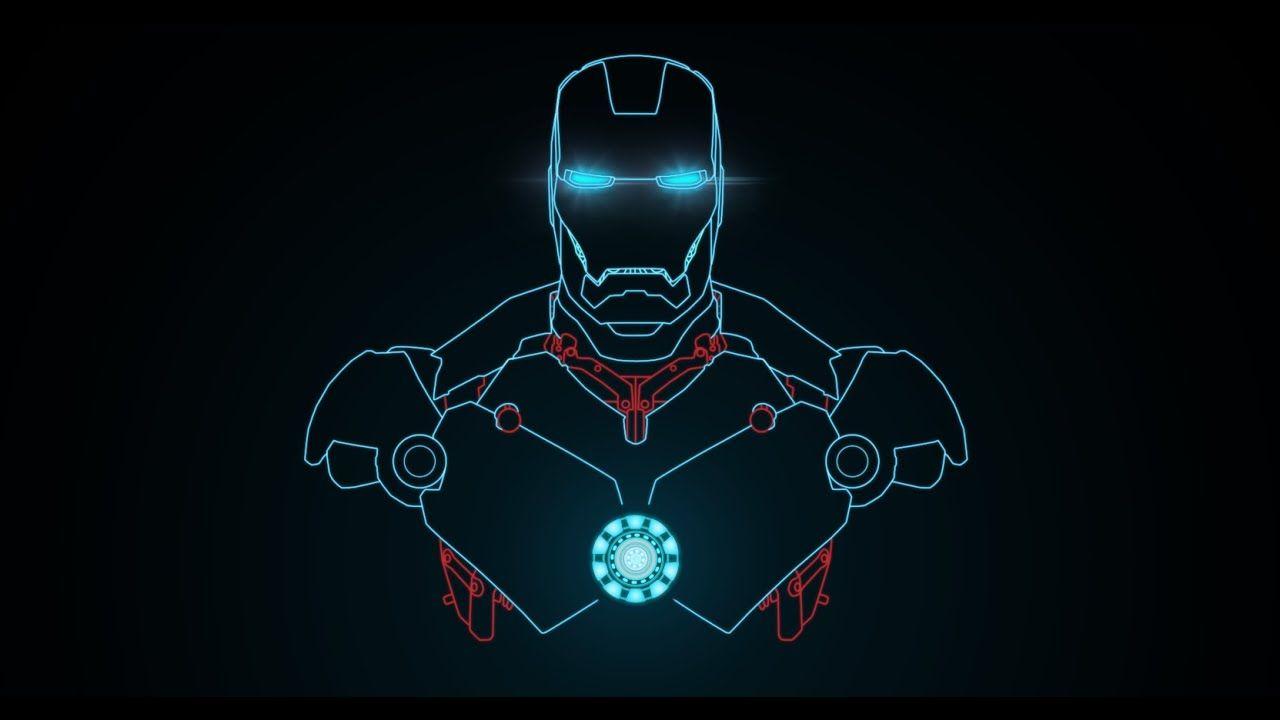 1280x720 Iron Man Animation (4K Video)