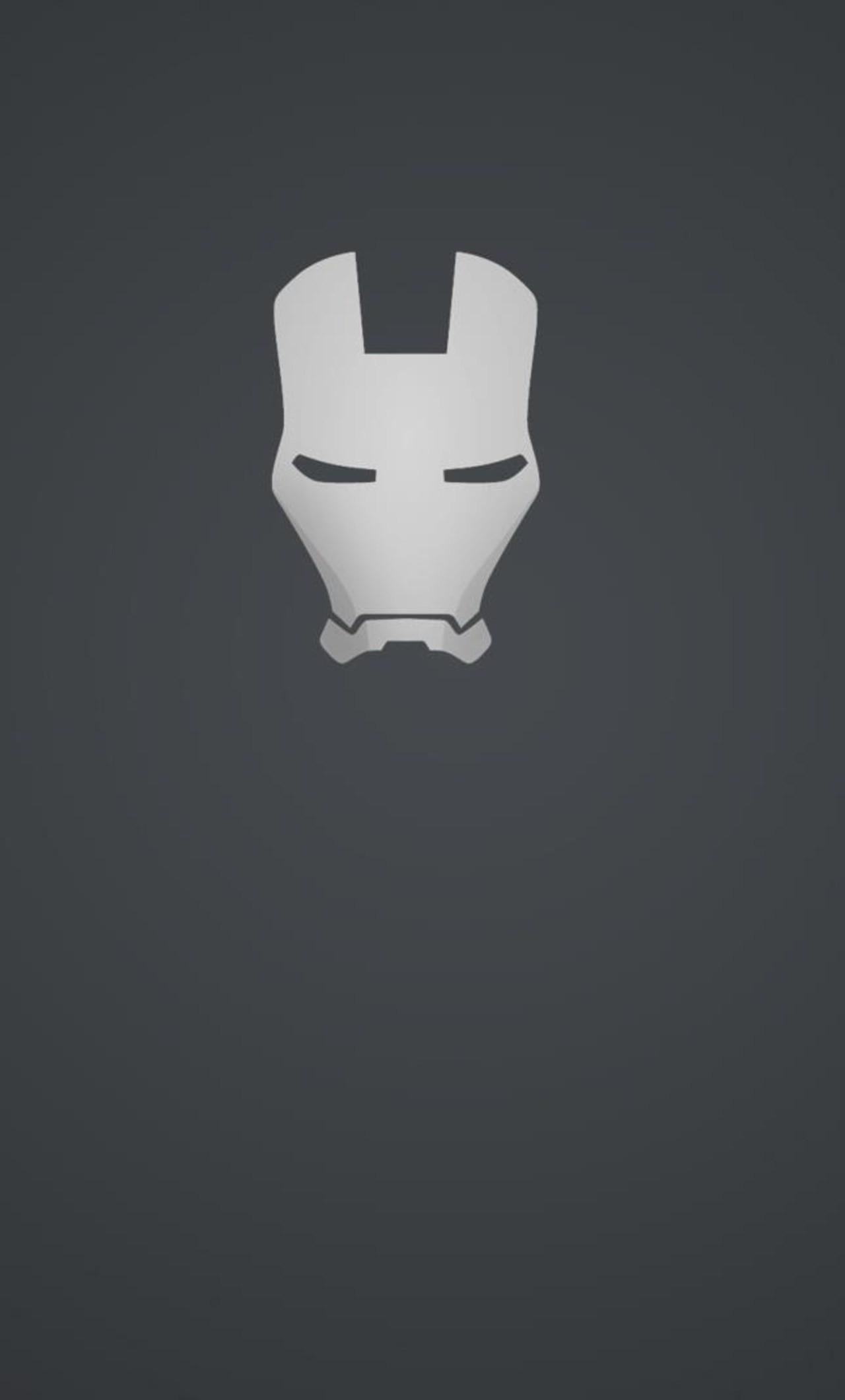 1280x2120 Dark Iron Man Wallpaper