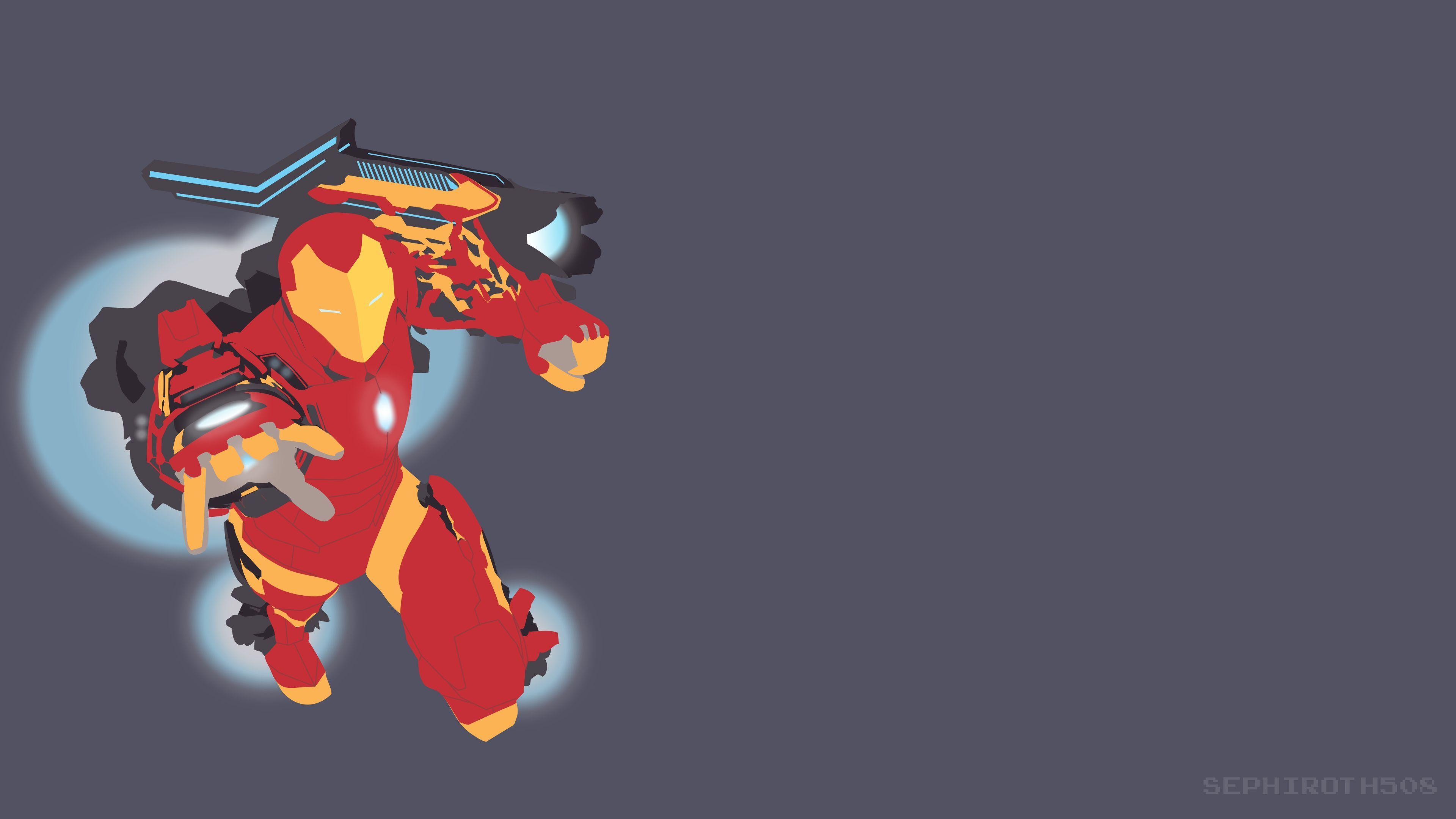 3840x2160 Iron Man Vector 5k Vector Wallpaper, Superheroes Wallpaper, Iron Man Wallpaper, Hd Wallpaper, Digital Art W. Iron Man Wallpaper, Man Wallpaper, Iron Man Comic