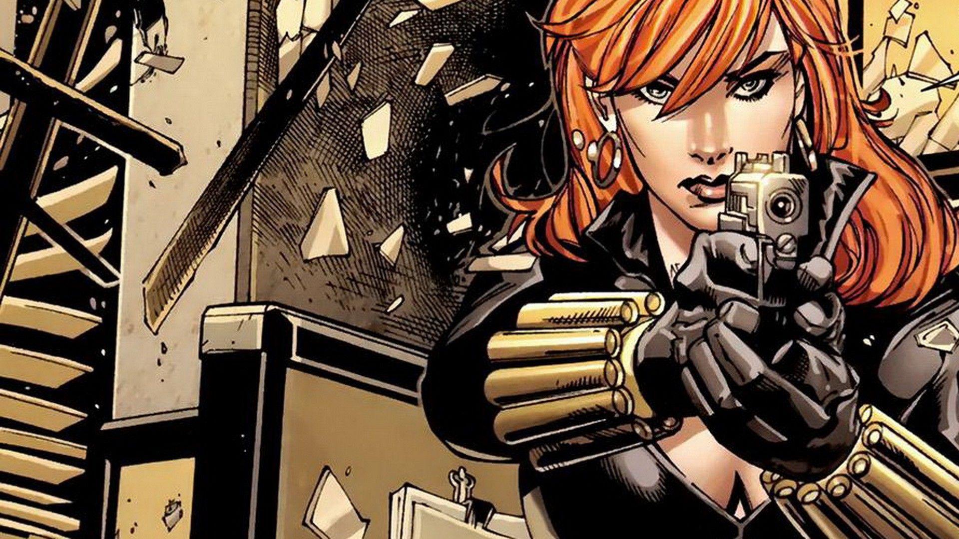 1920x1080 Batman (Jason Todd) vs Black Widow