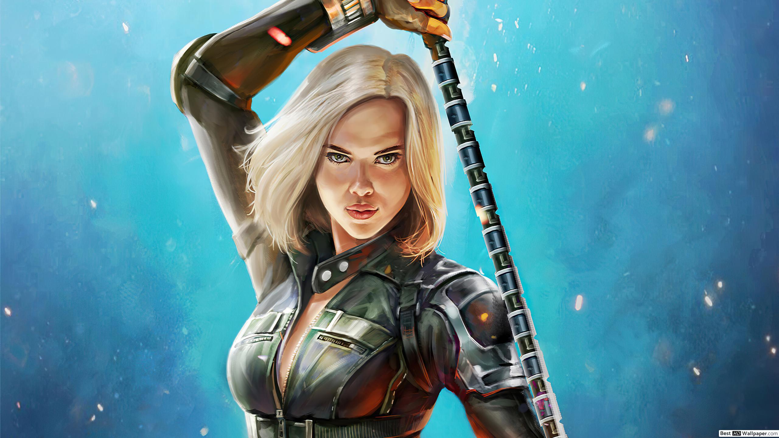2560x1440 Black Widow comics HD wallpaper download